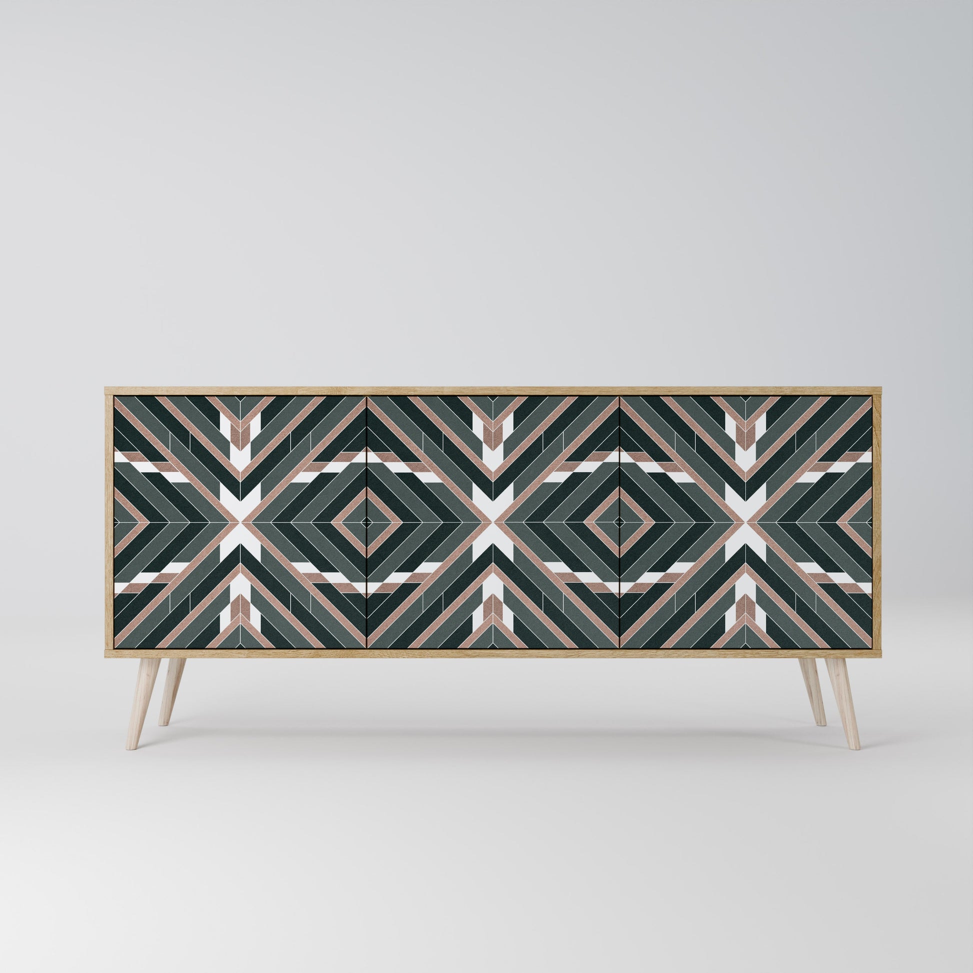 DIMENSION DELIGHTS 3-Door Sideboard in Oak Effect