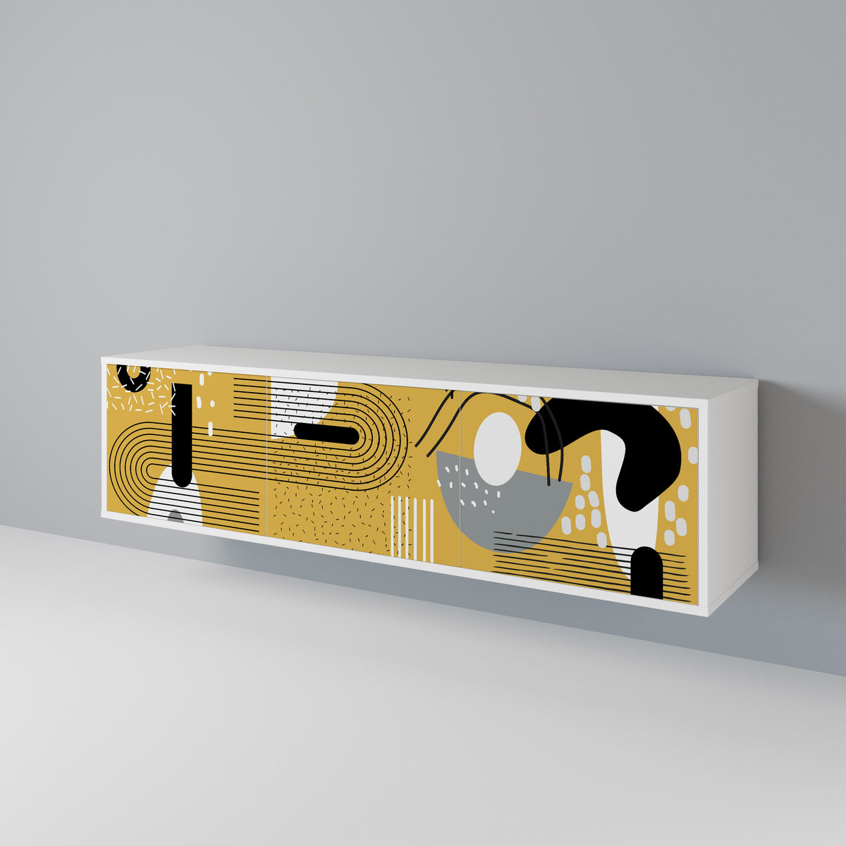 SHAPESHIFT SYMPHONY 3-Door TV Cabinet