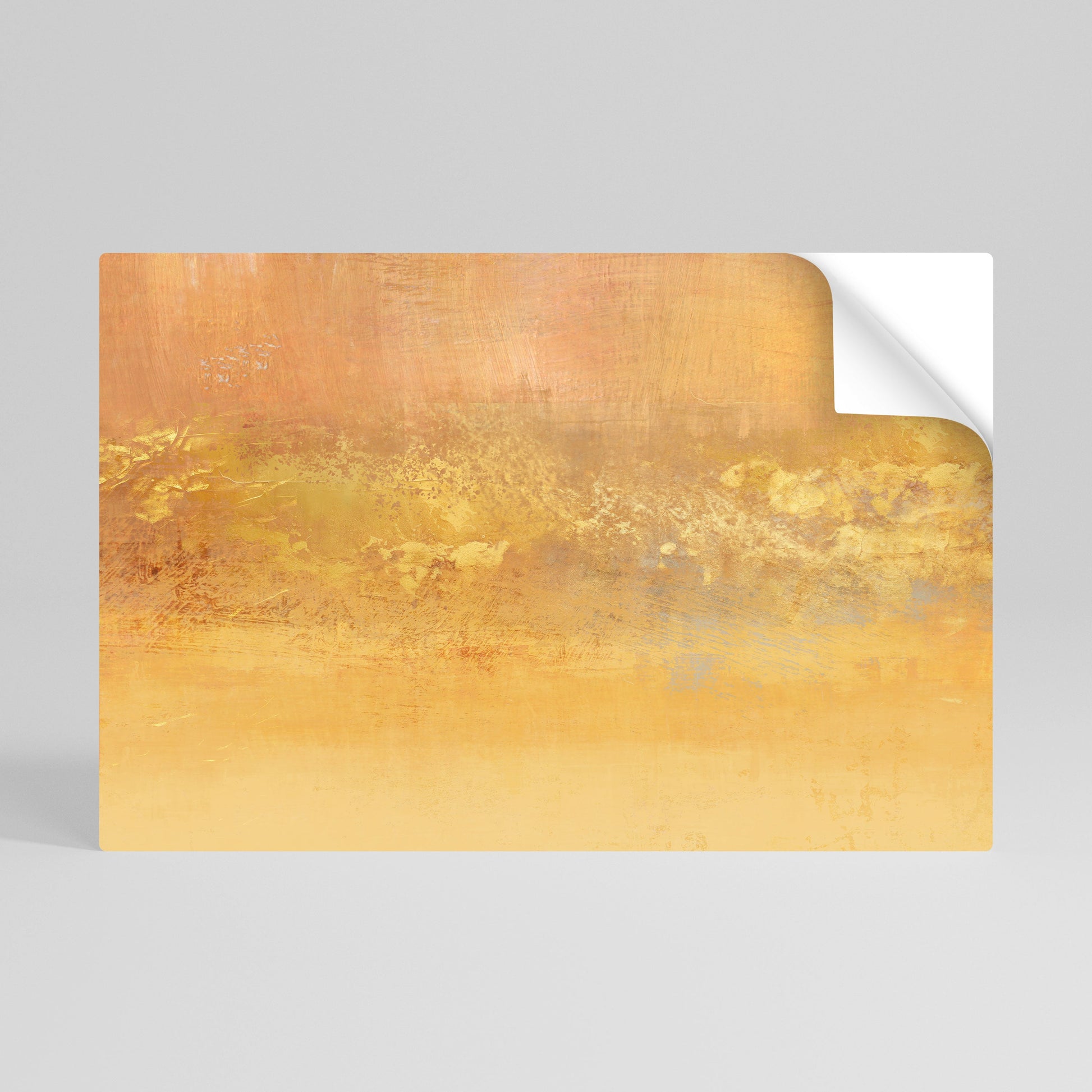 Affiche horizontale autocollante ORANGE IMPRESSION