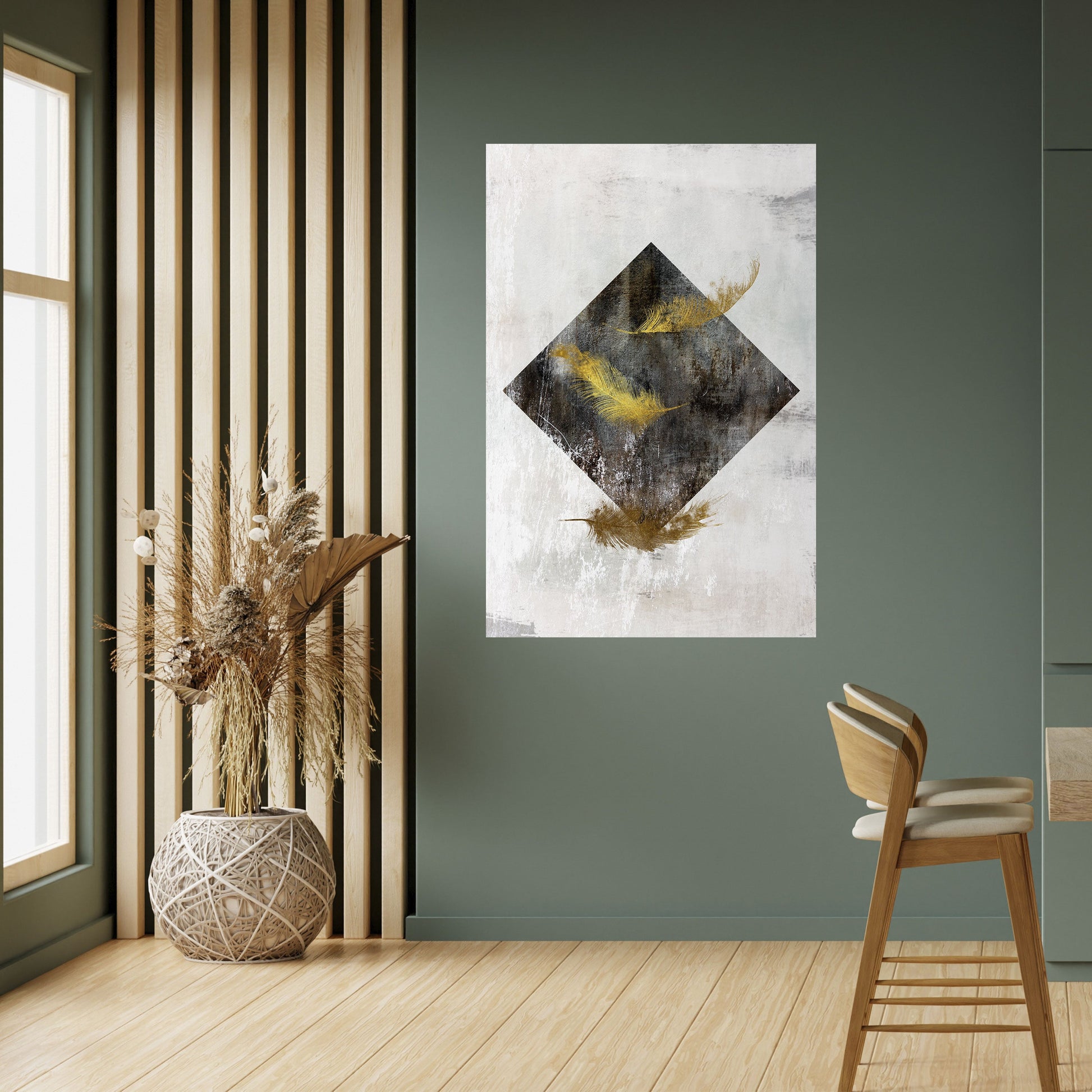 Affiche verticale autocollante FALLING LIGHTNESS