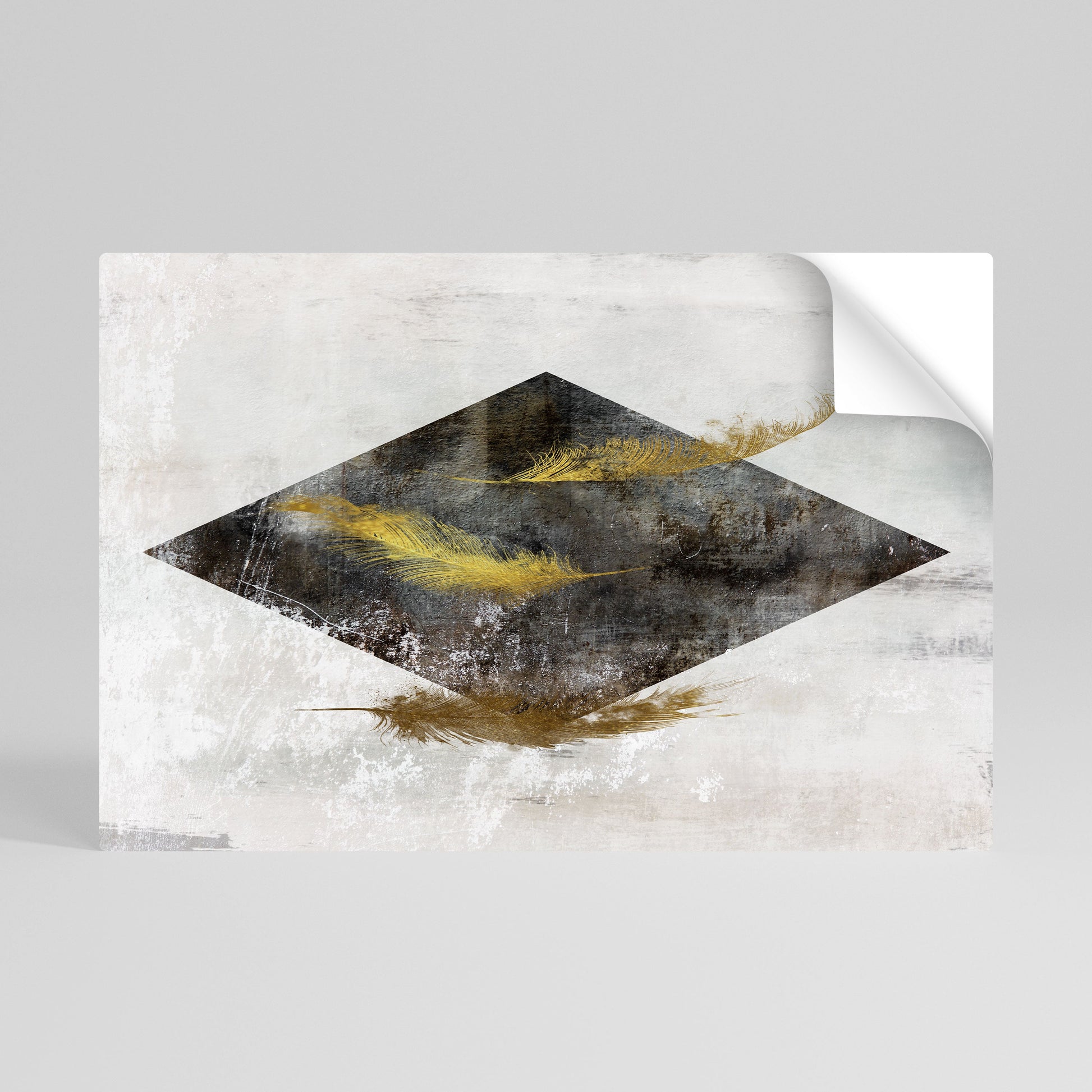 Affiche horizontale autocollante FALLING LIGHTNESS
