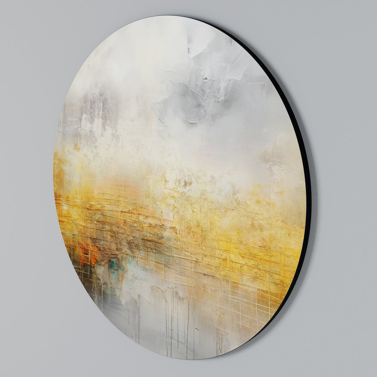IMPRESSIONAL DAWN Round Wall Art