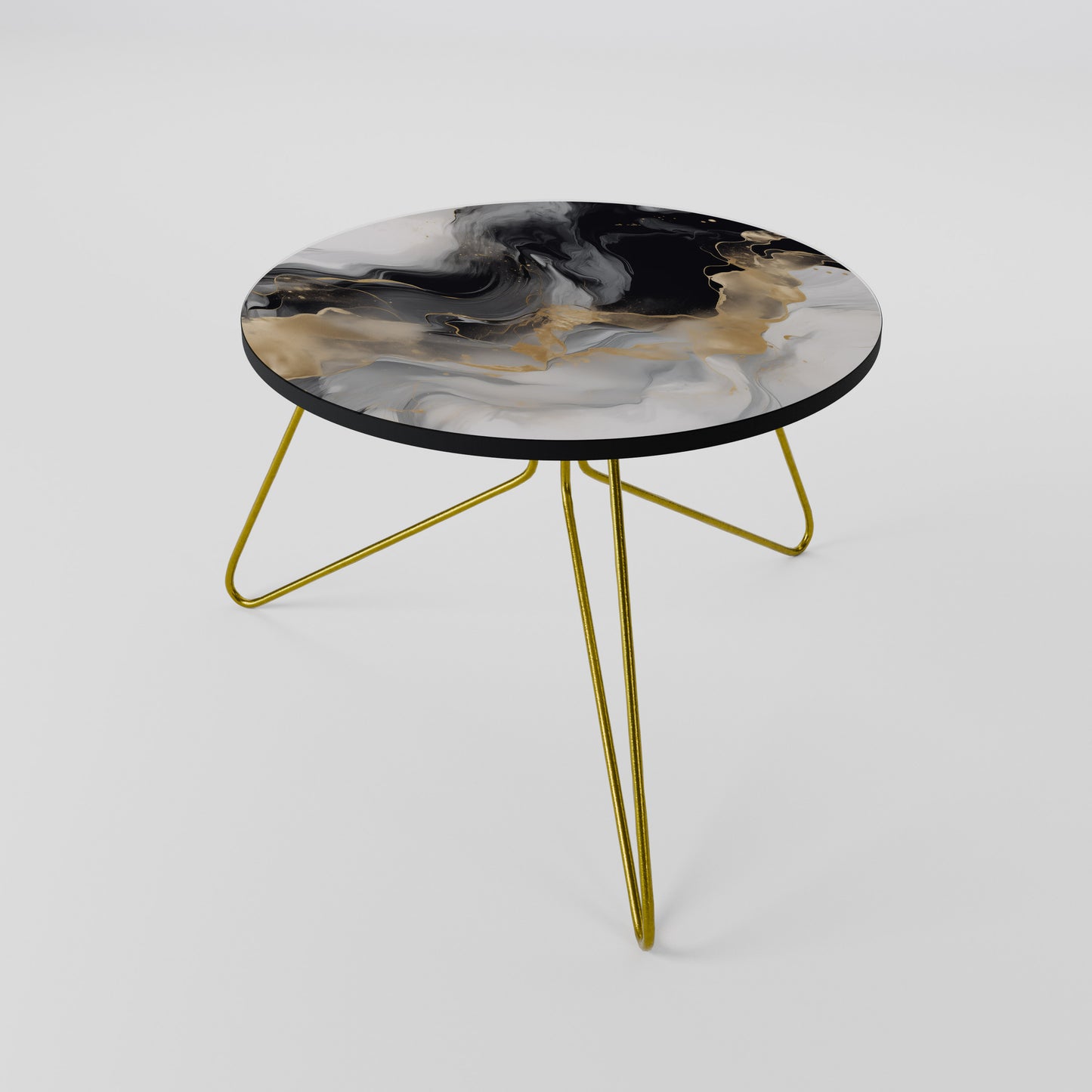 BLACK AND WHITE CONFLUENCE Coffee Table