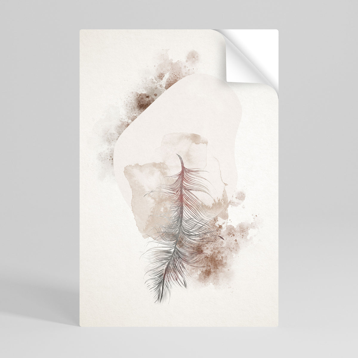CHARMING DELICACY Peel and Stick Vertical Poster