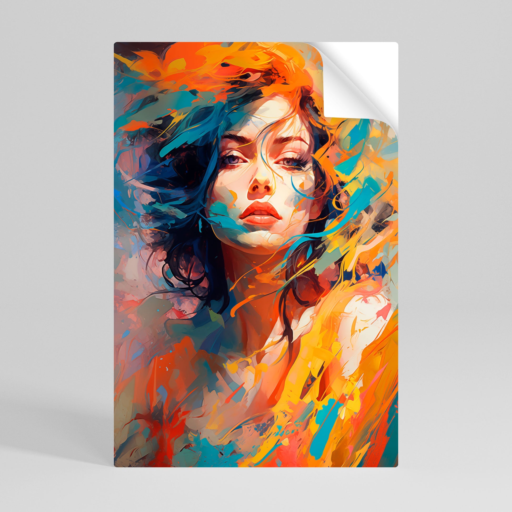 Affiche verticale autocollante CHROMA CHARM
