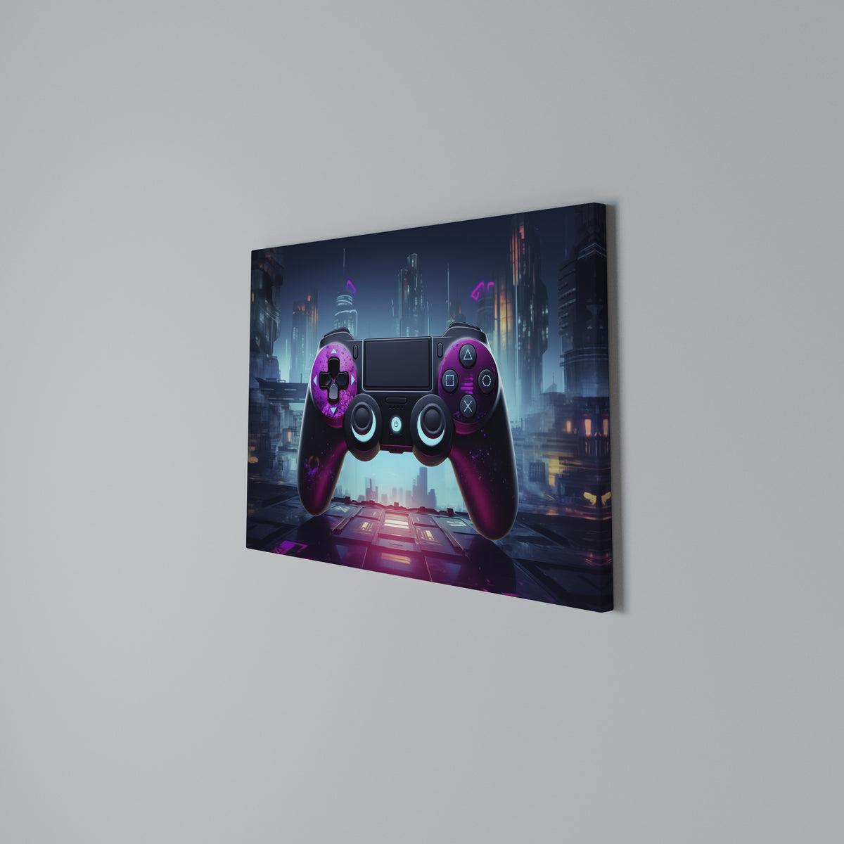 SYNTHWAVE PAD Horizontal Canvas Print