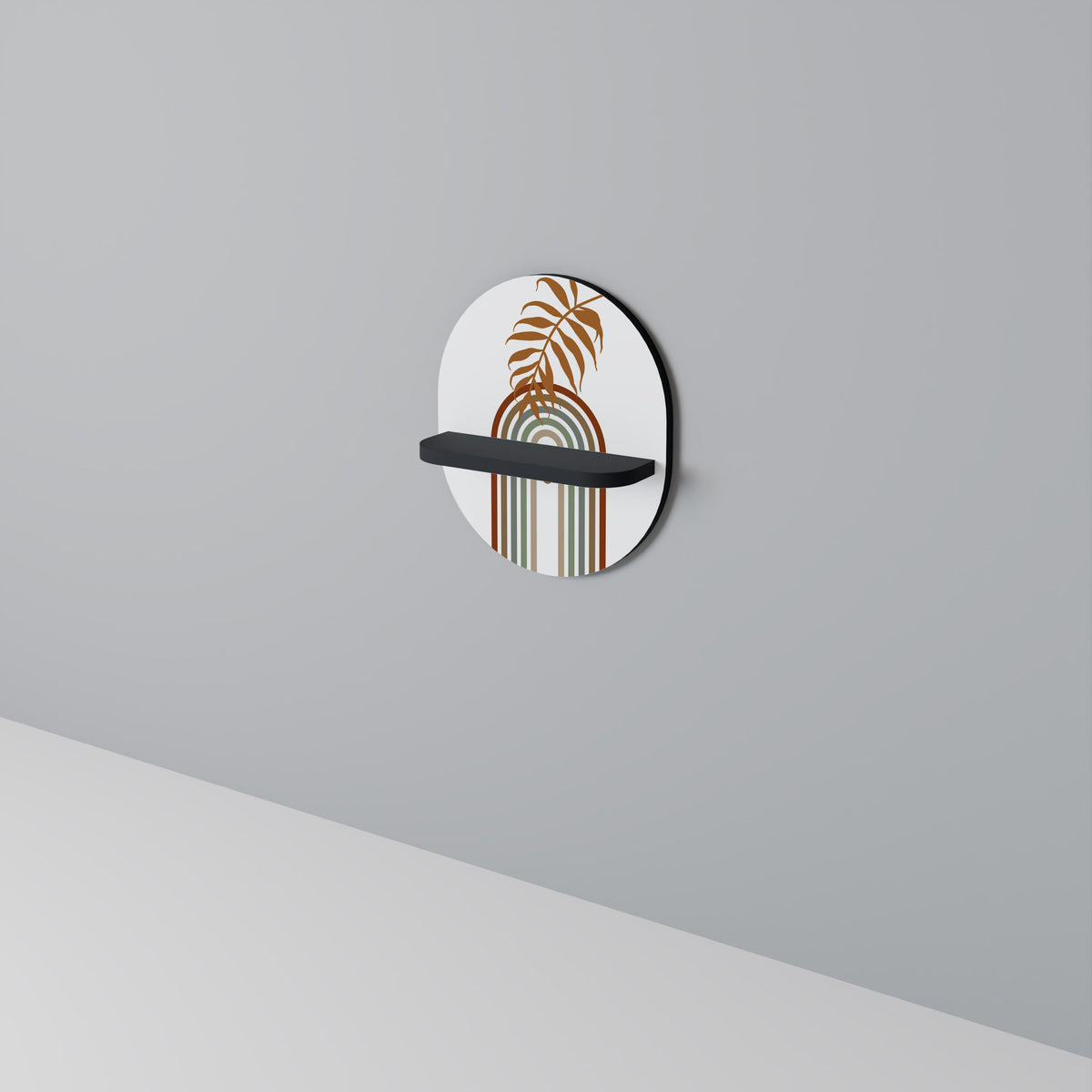 LEAF ON THE TOP Art Shelf