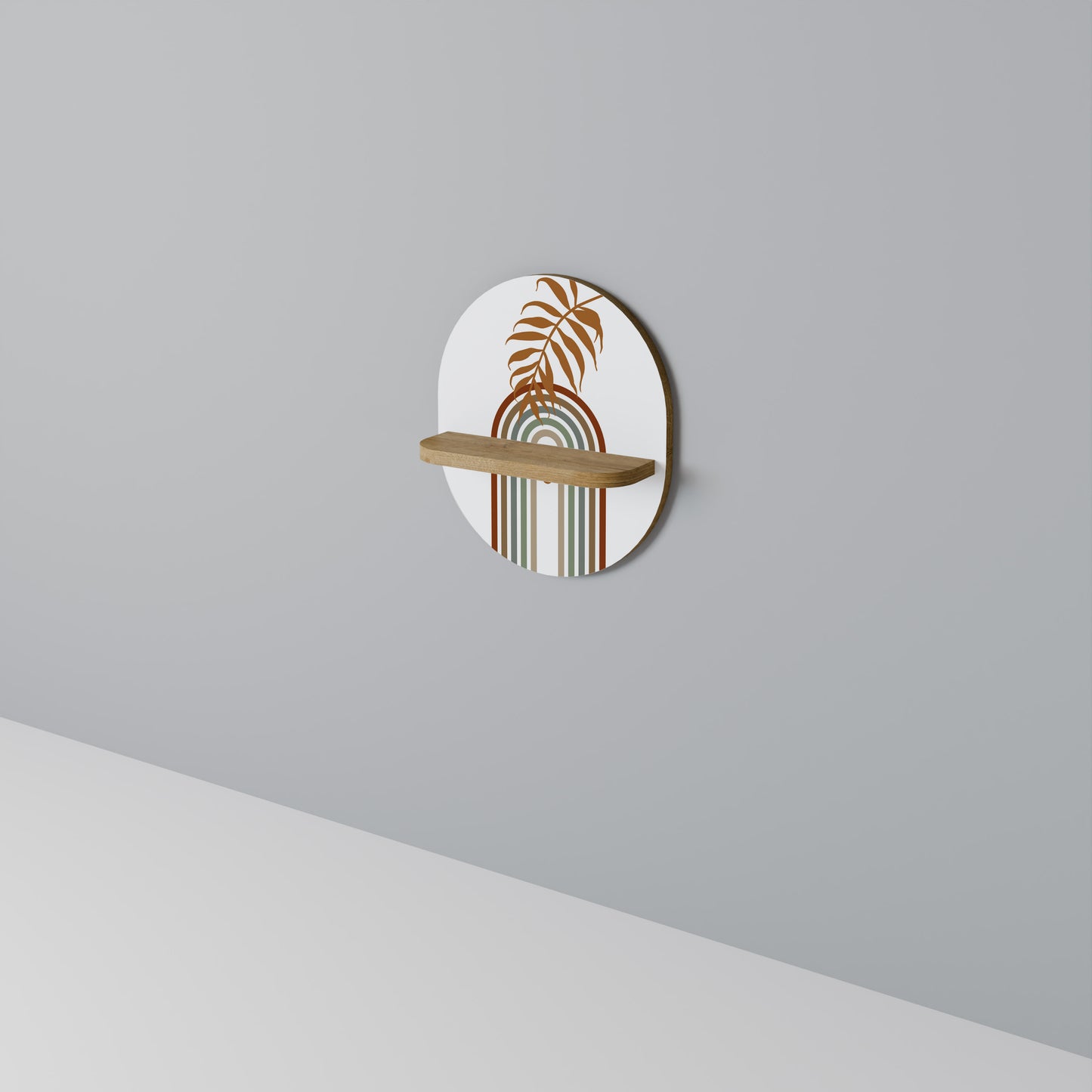 LEAF ON THE TOP Art Shelf