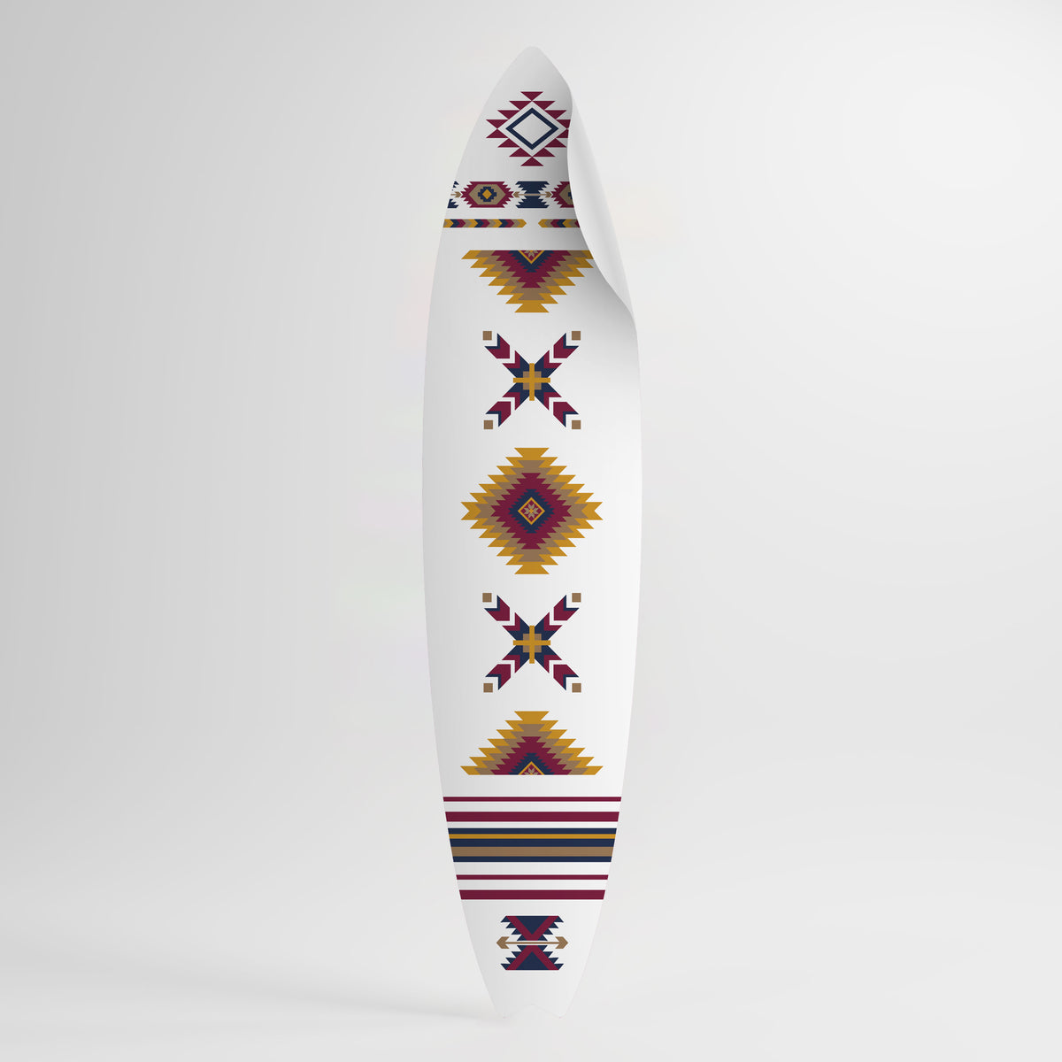 ETHNIC TEASER Peel and Stick Surfboard Sticker