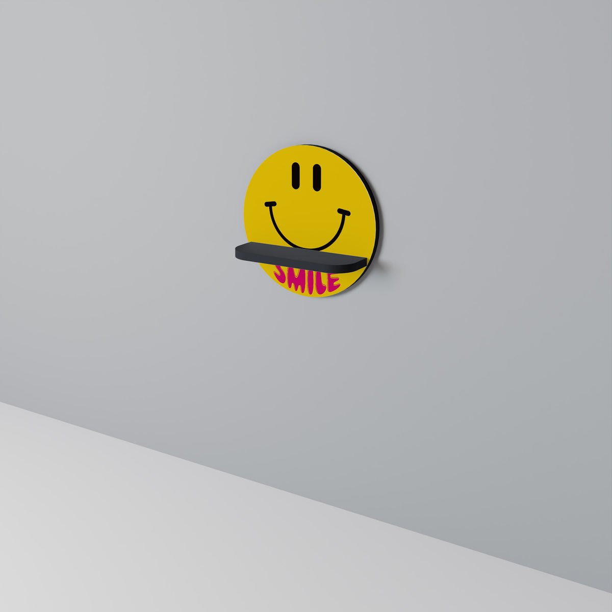 KEEP SMILING Art Shelf