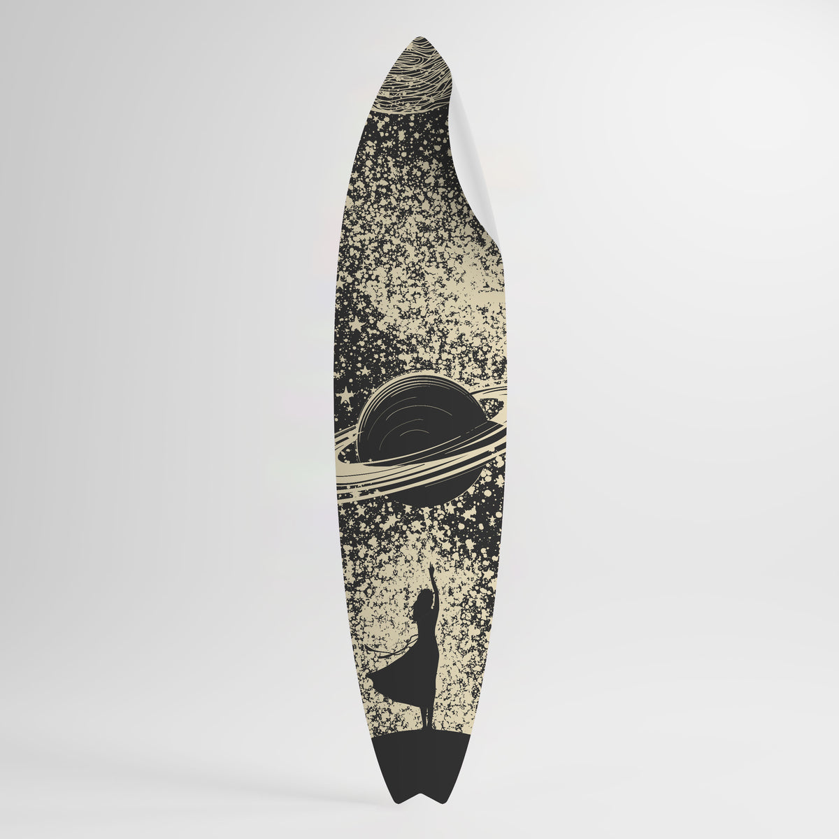 BRILLIANT UNIVERSE Peel and Stick Surfboard Sticker