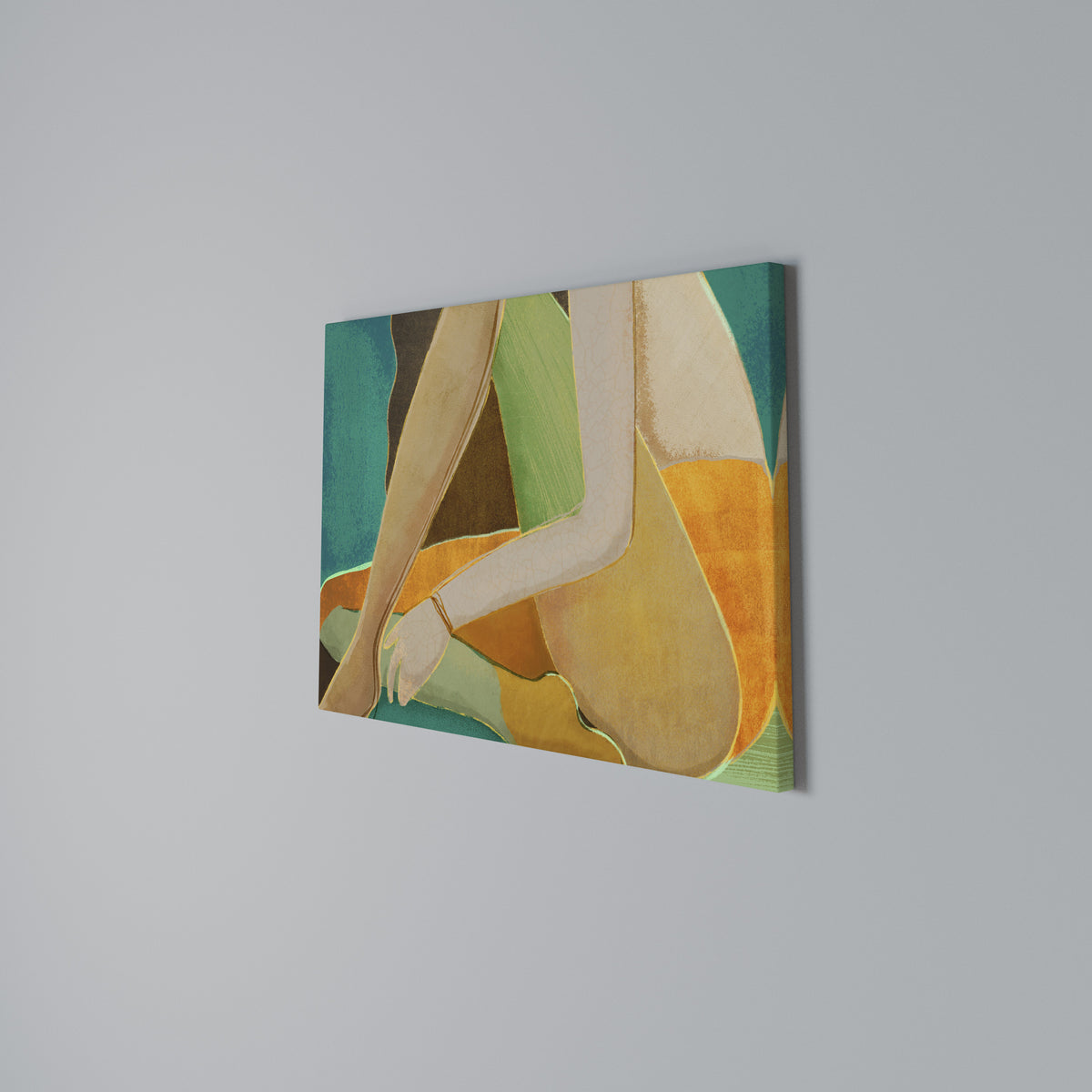 WAITING FOR LOVE Horizontal Canvas Print