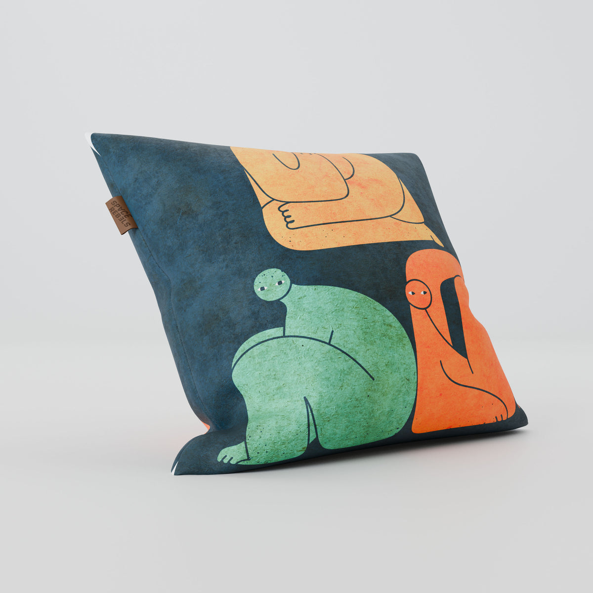 TOGETHER BUT SEPARATELY Decorative Cushion