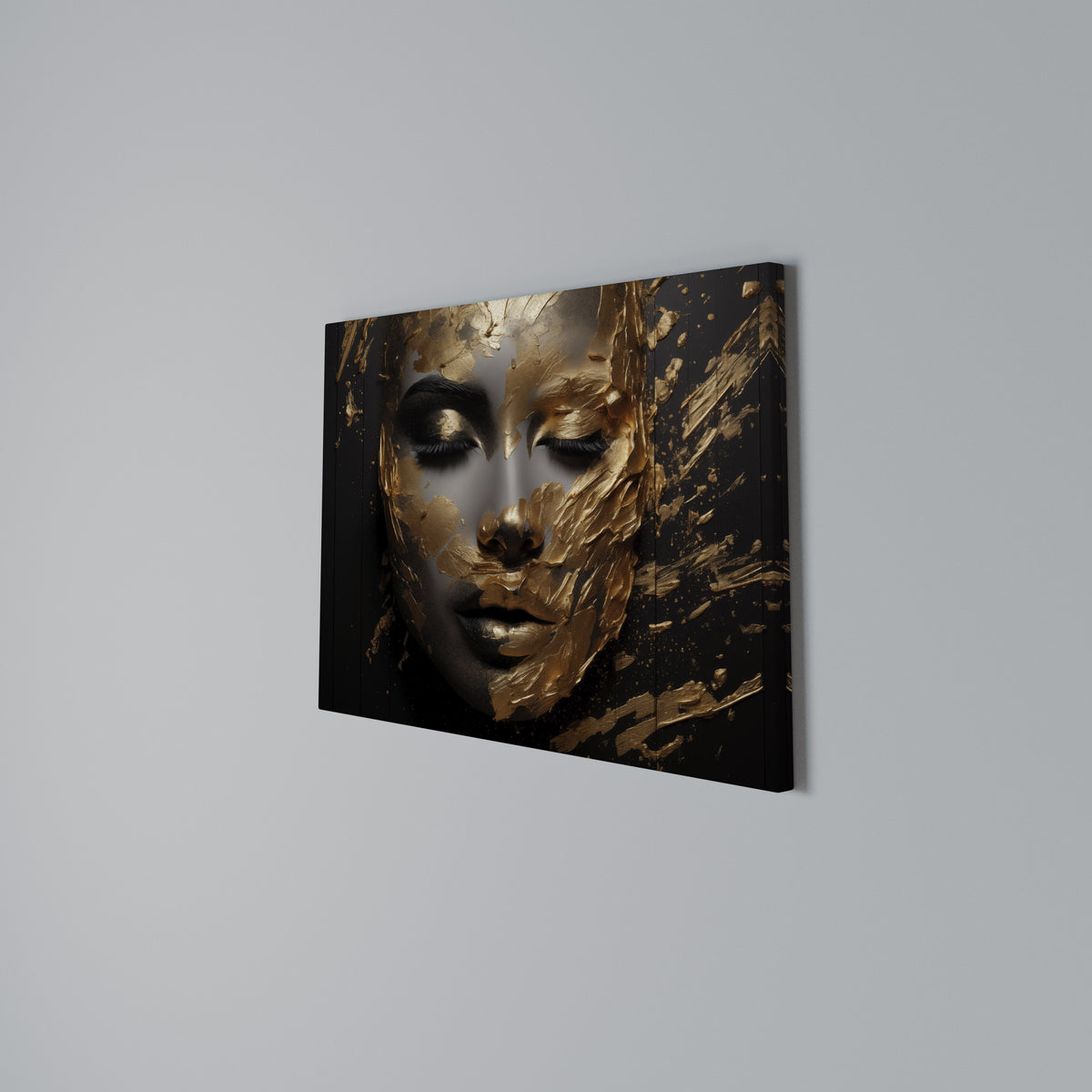 SHIMMERING ELEGANCE Horizontal Canvas Print