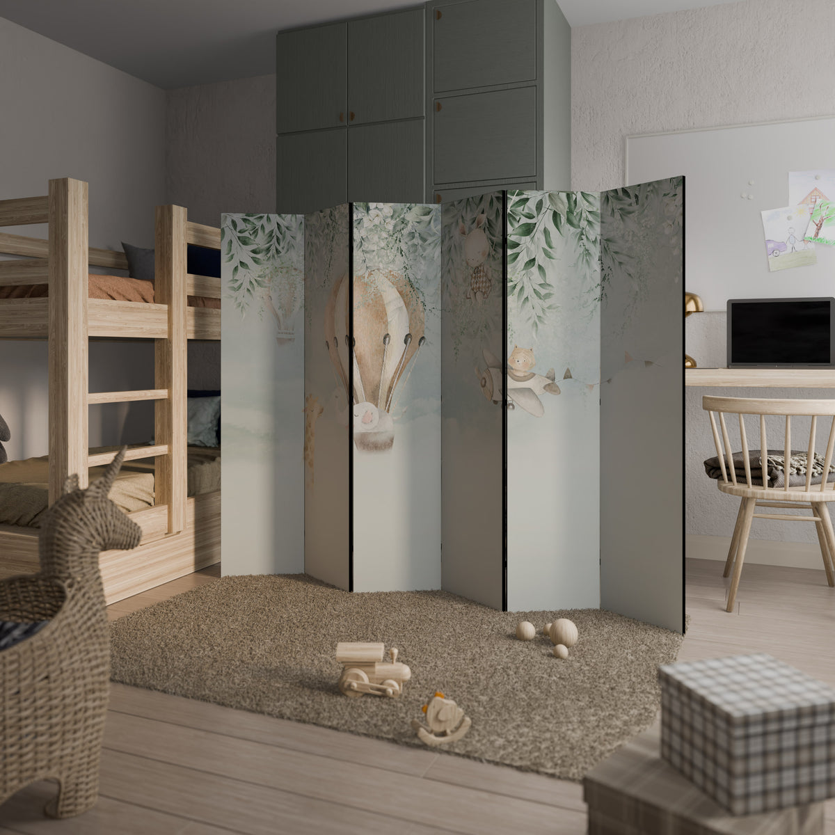 SWEET DREAMS 6-Panel Room Divider