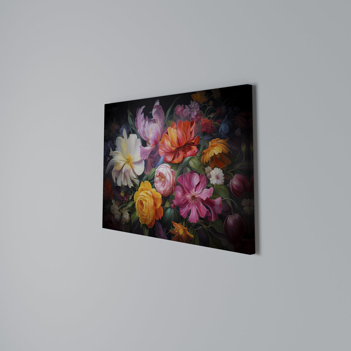 EPHEMERAL BOUQUET Horizontal Canvas Print