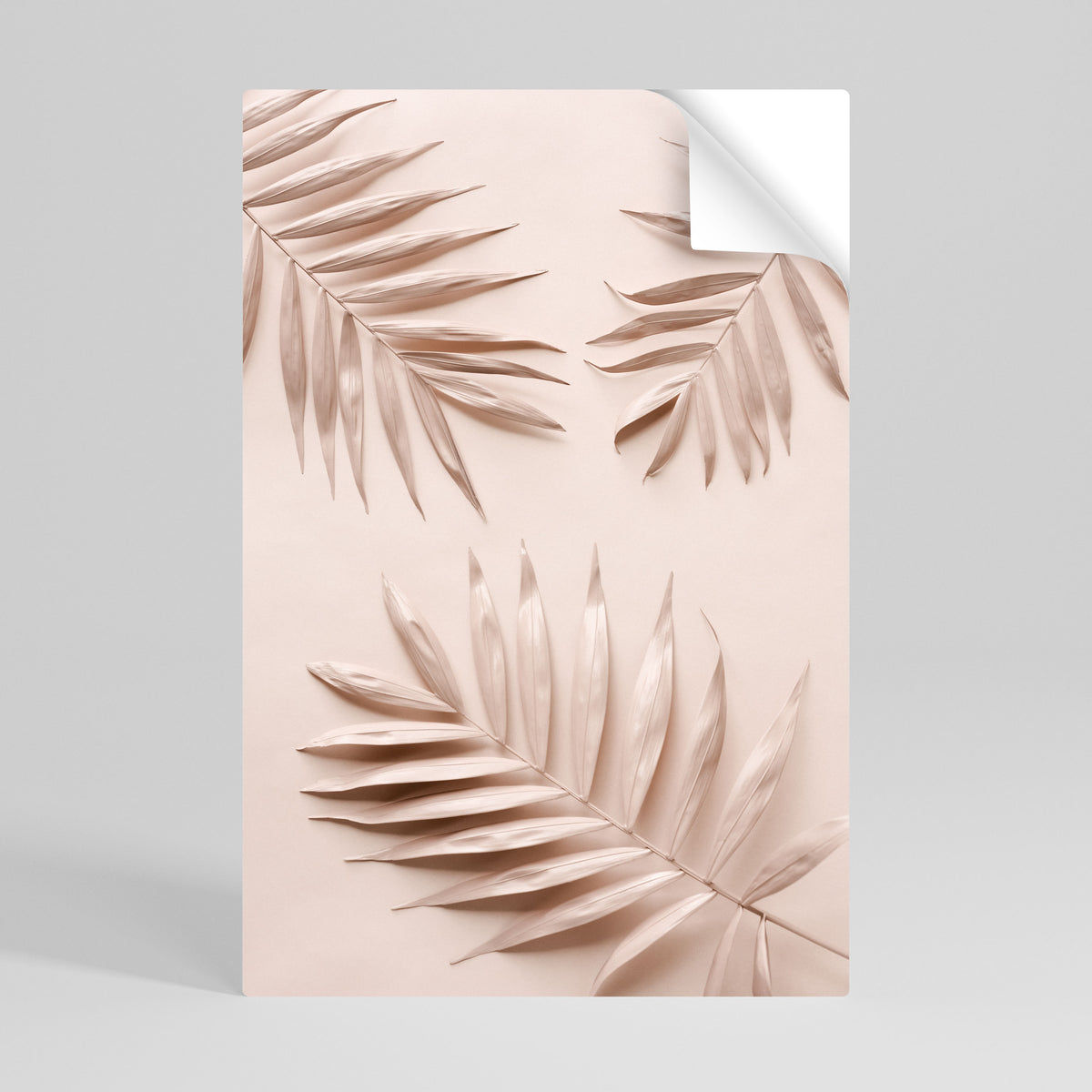 PINK PALM DREAMS Peel and Stick Vertical Poster