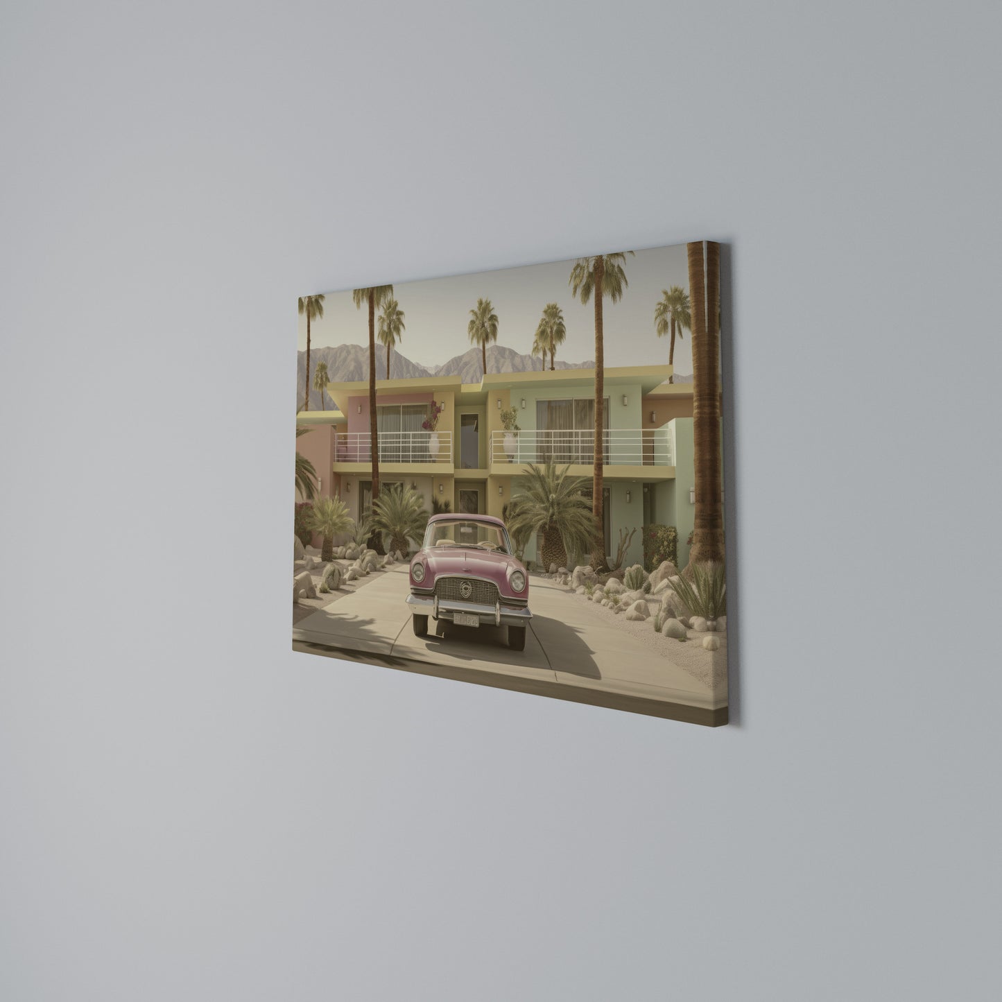 CALIFORNIAN STYLE Horizontal Canvas Print
