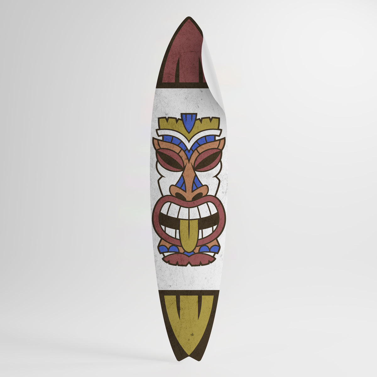 TOTEM TIKI Peel and Stick Surfboard Sticker