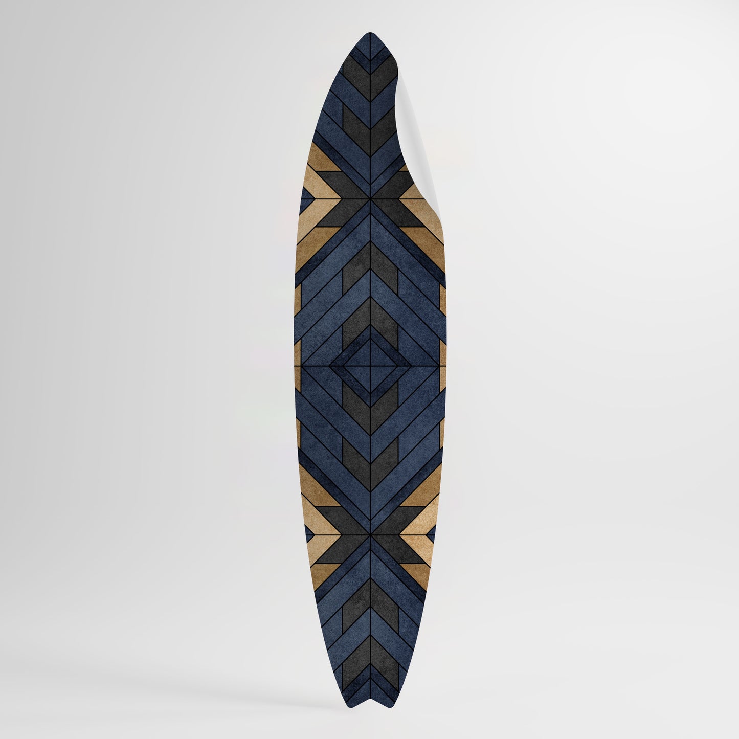 CRAFTY GEOMETRY Peel and Stick Surfboard Sticker