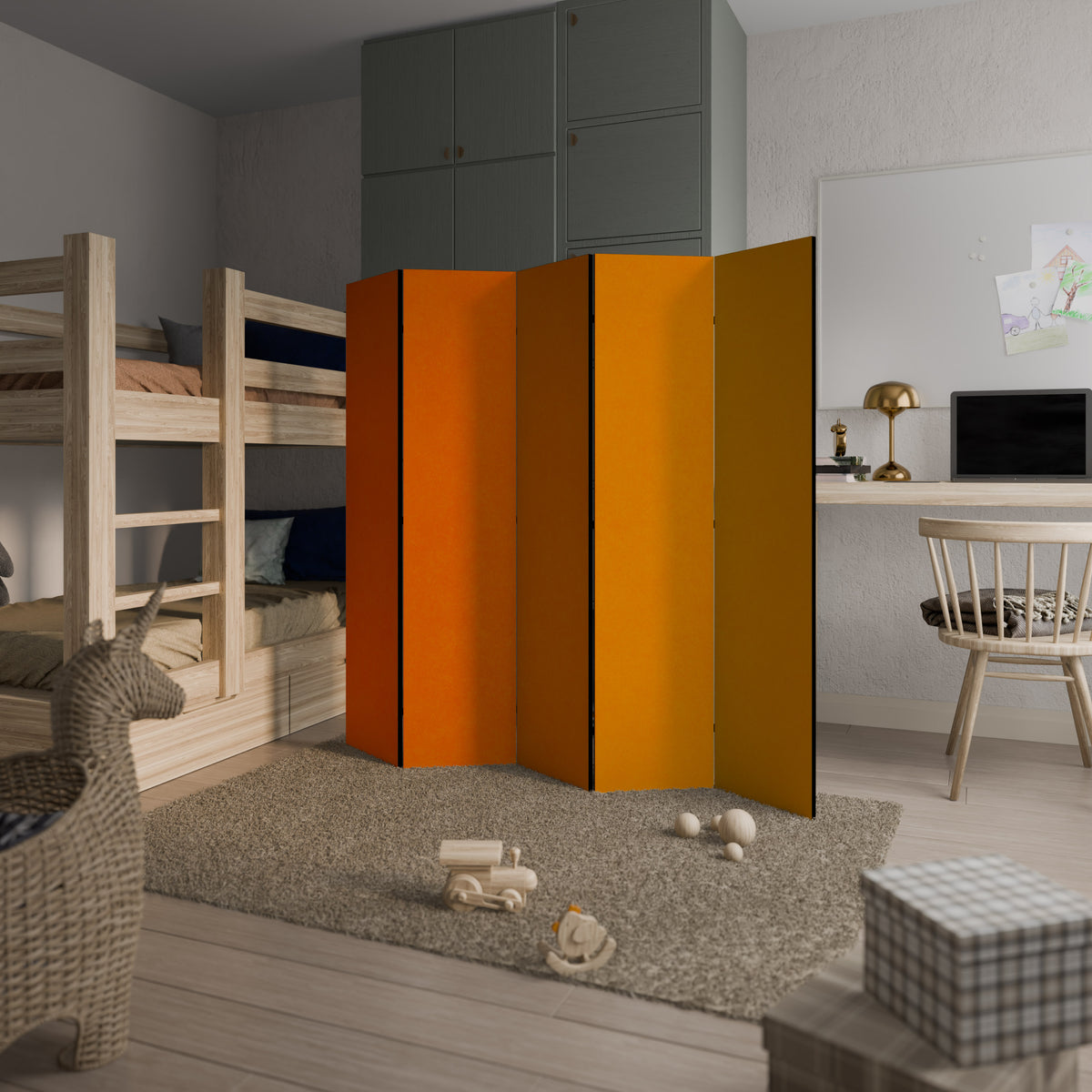 TANGELO RHAPSODY 5-Panel Room Divider