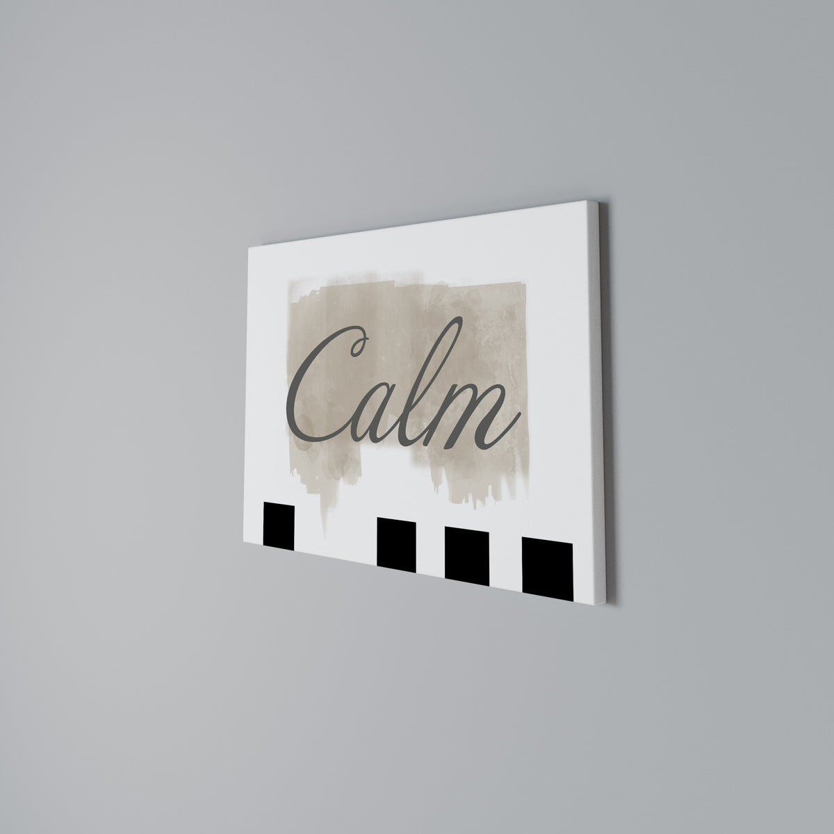 STILLNESS IN ART Horizontal Canvas Print