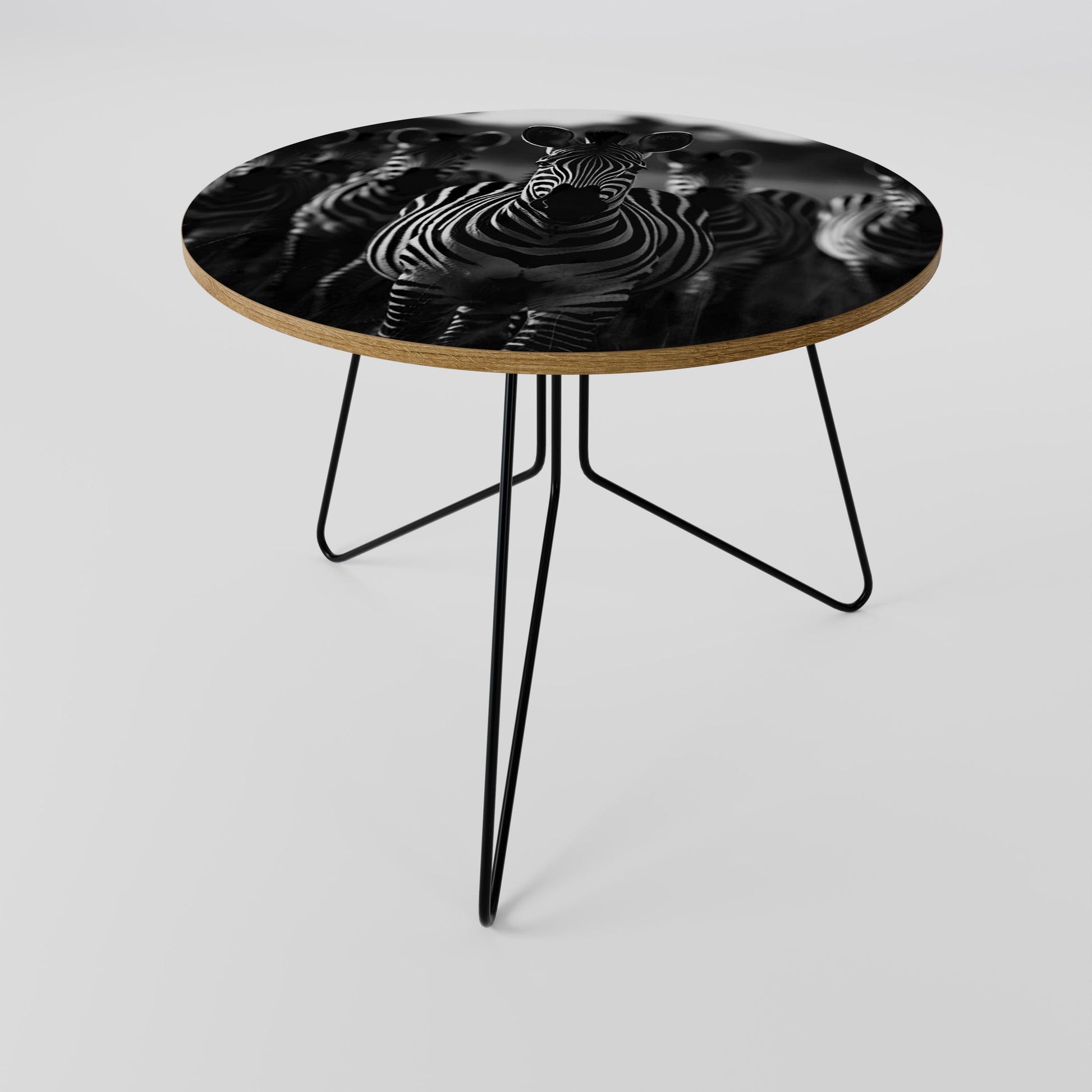Table basse SYMPHONY SAGA à rayures 69