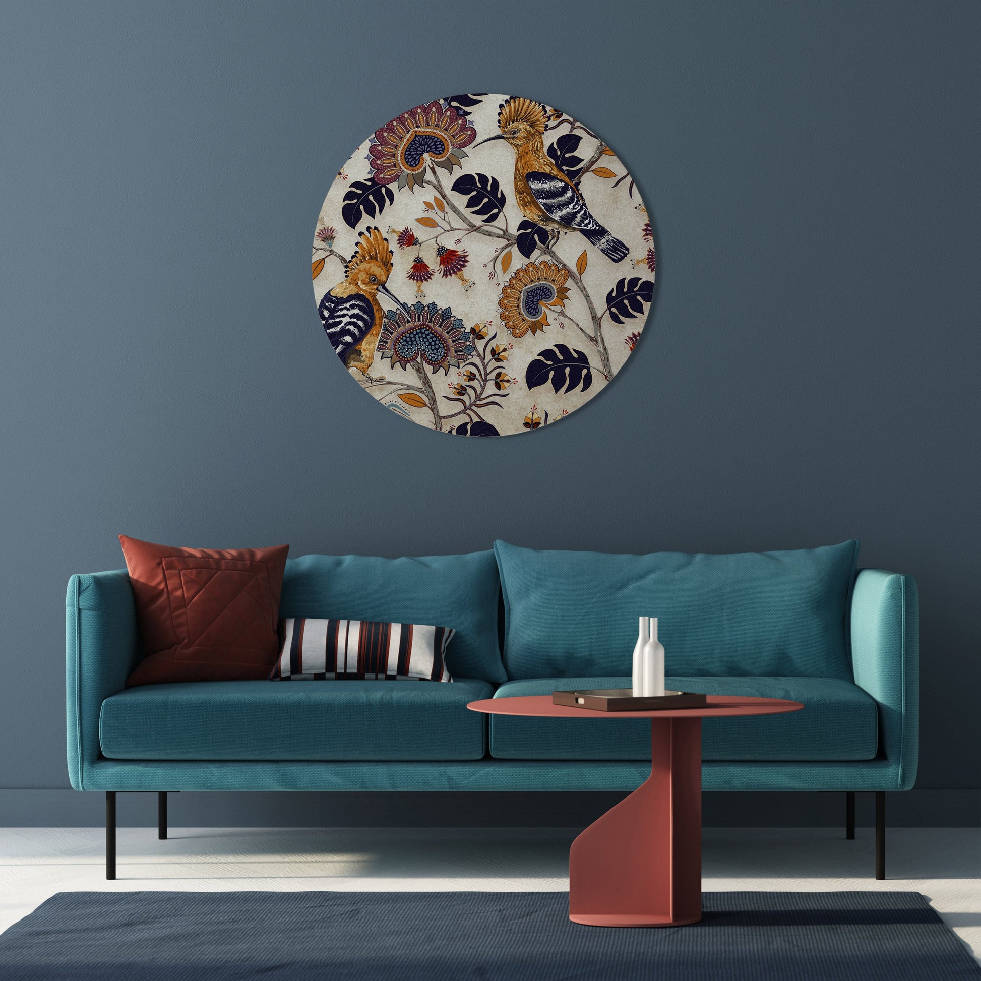 Décoration murale ronde EMINENT HOOPOE