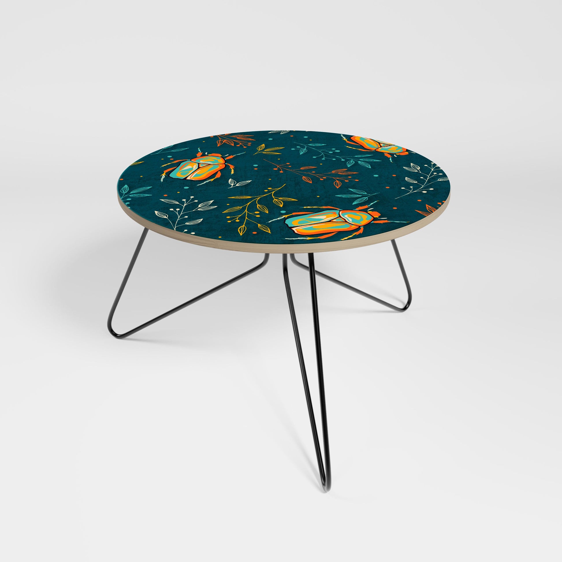 Table basse INSECTES D'AUTOMNE 60