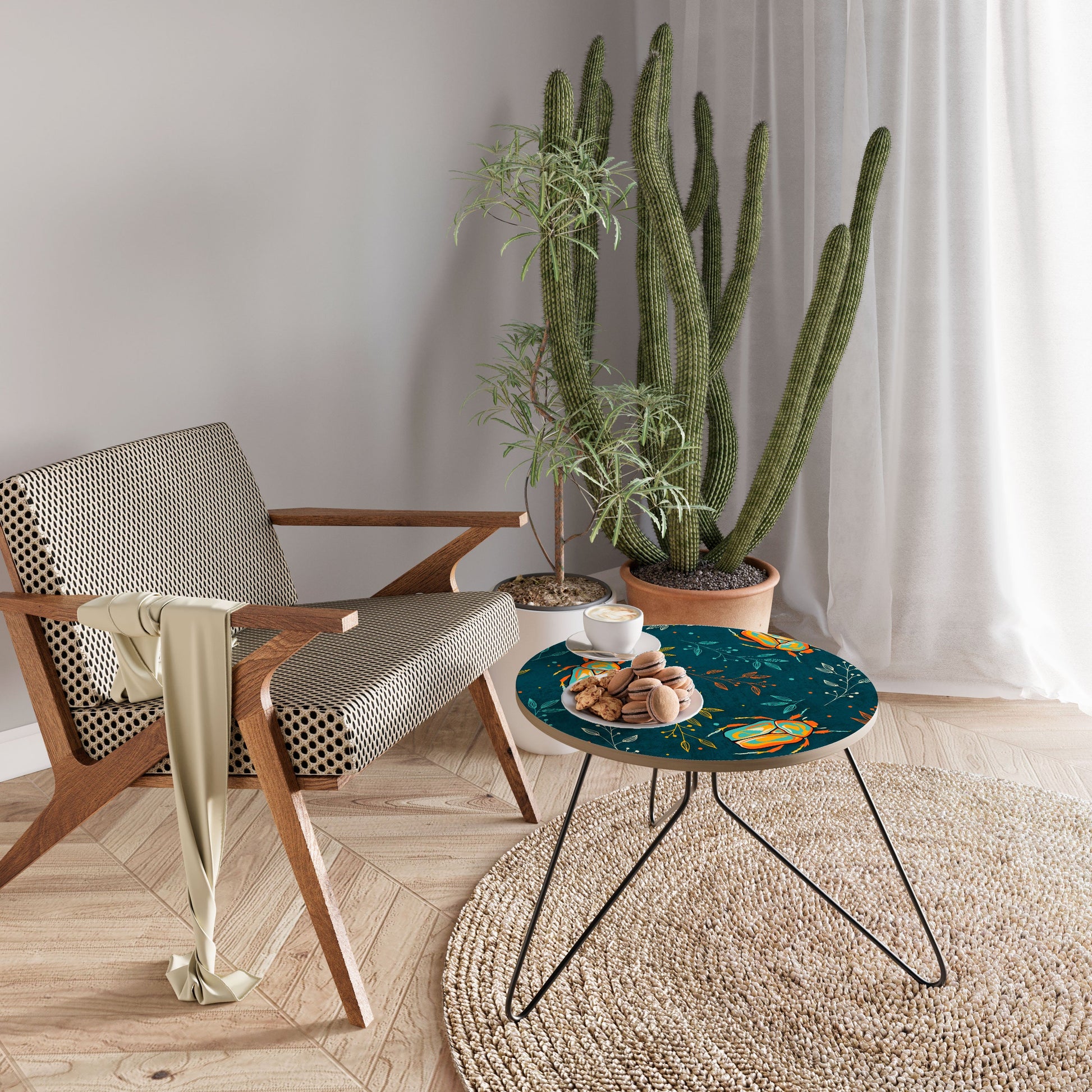Table basse INSECTES D'AUTOMNE 60