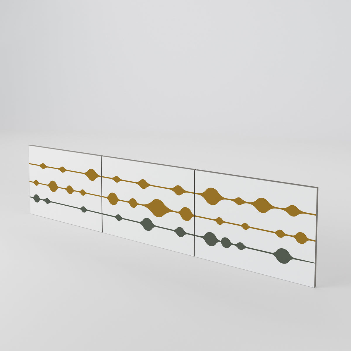 VIVID TONE 3-Piece TV Cabinet Door Set