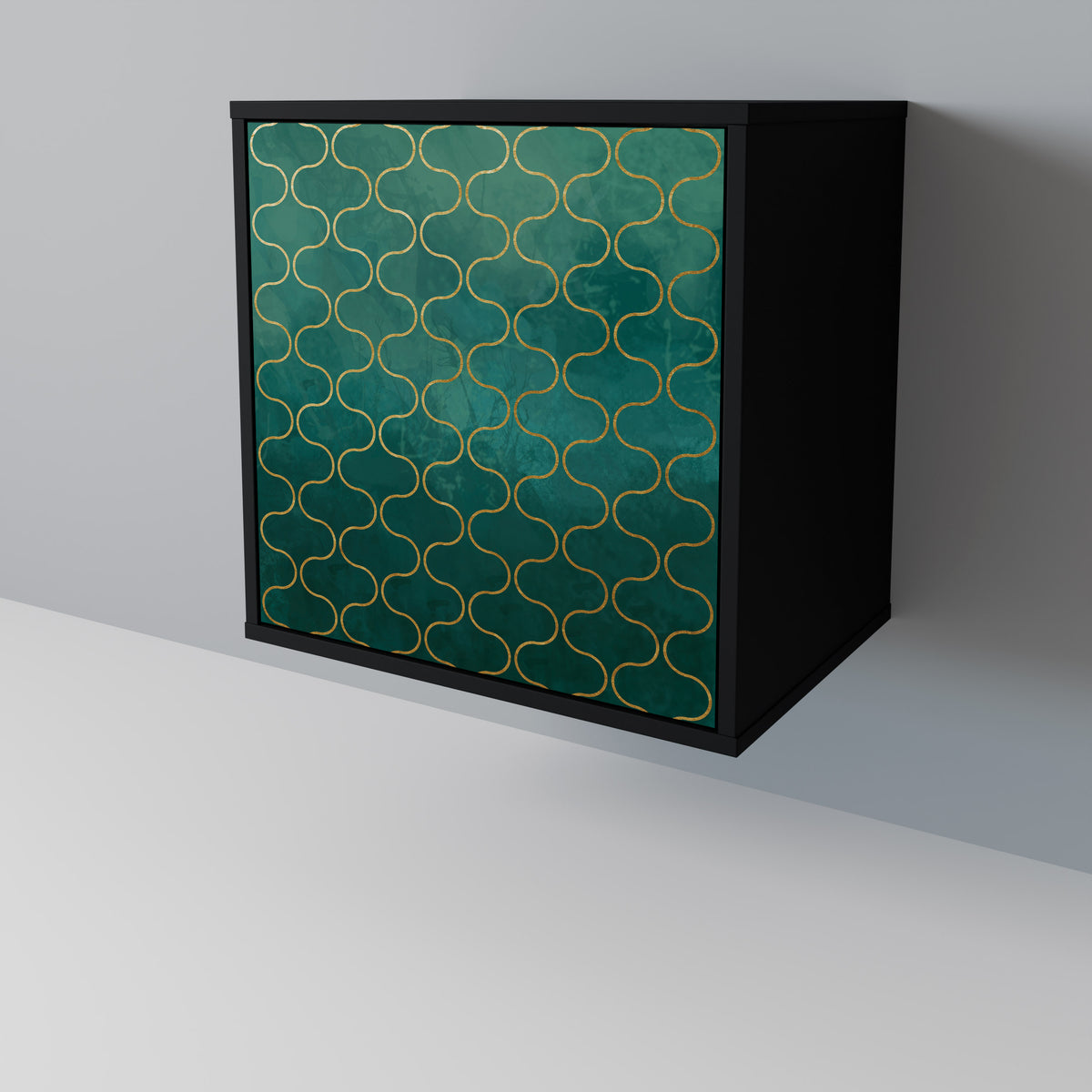 TESSELATED GREENERY 1-Door Sideboard