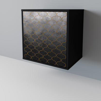 TESSELATED GRAYISH 1-Door Sideboard