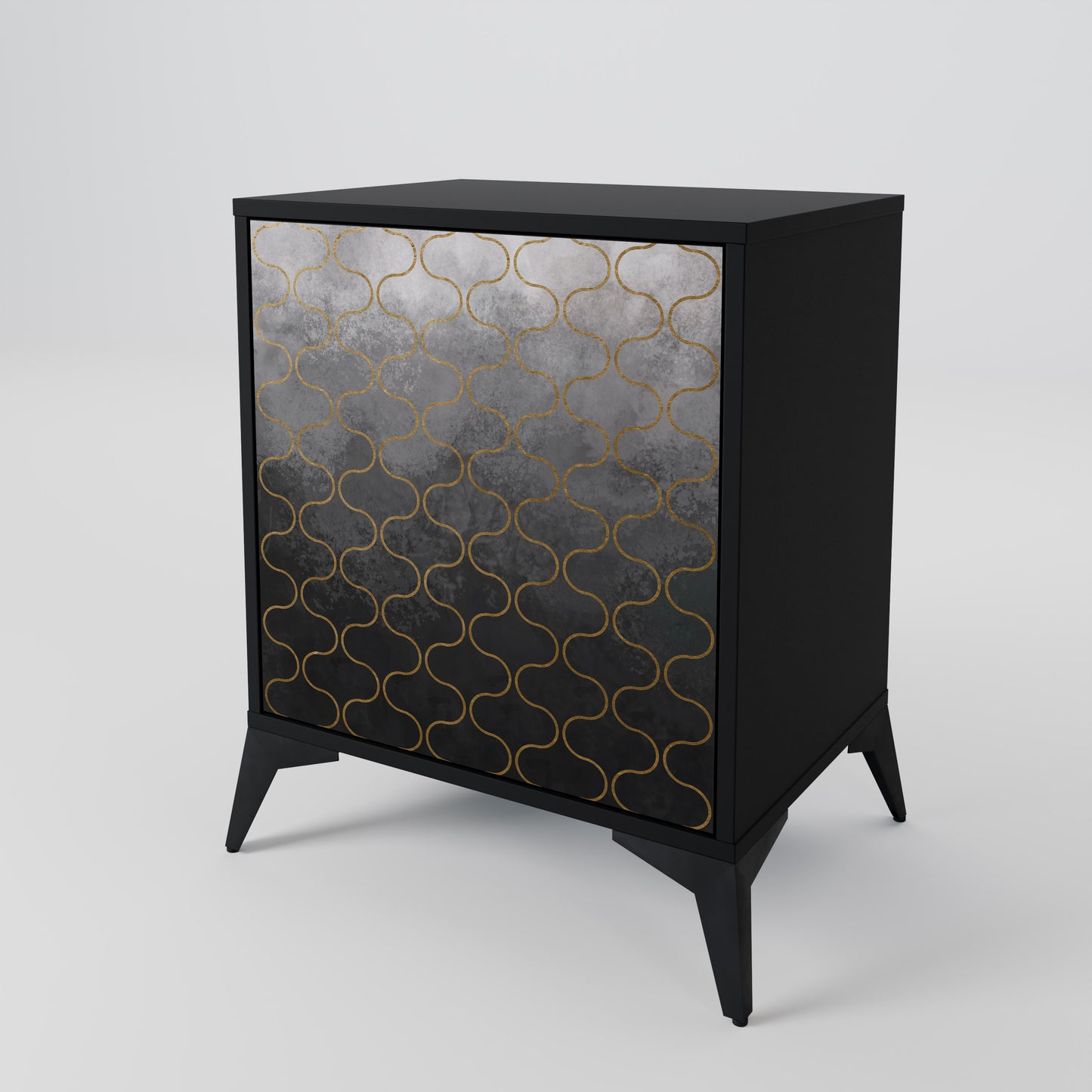 TESSELATED GRAYISH 1-Door Sideboard