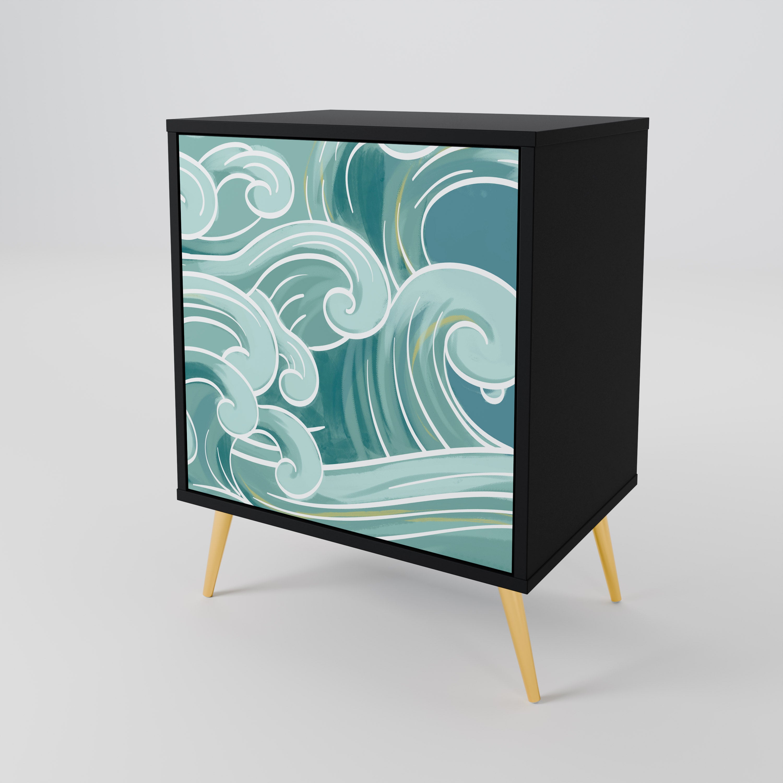 ASIAN SWAY 1-Door Sideboard