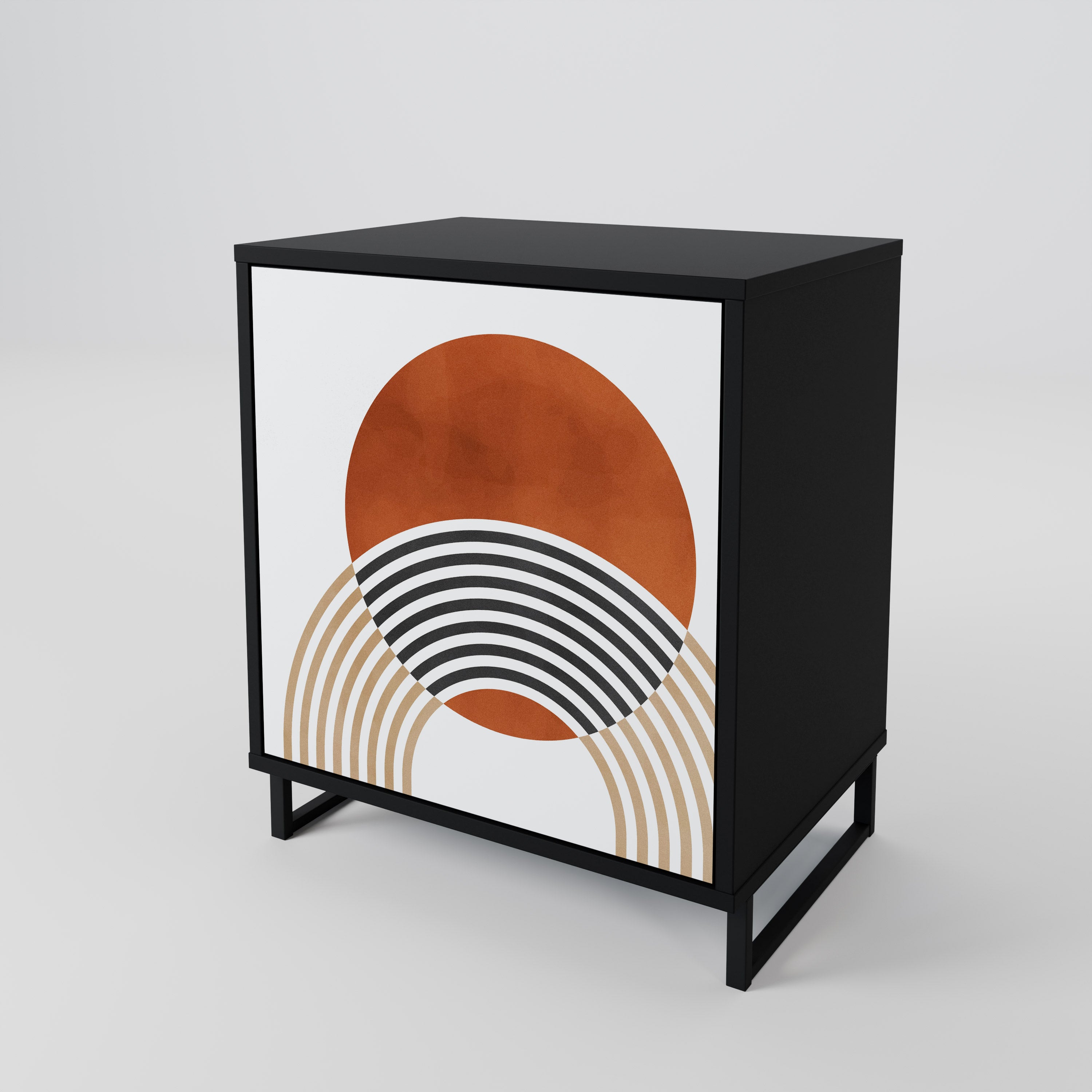 CIRCLE RHYTM 1-Door Sideboard