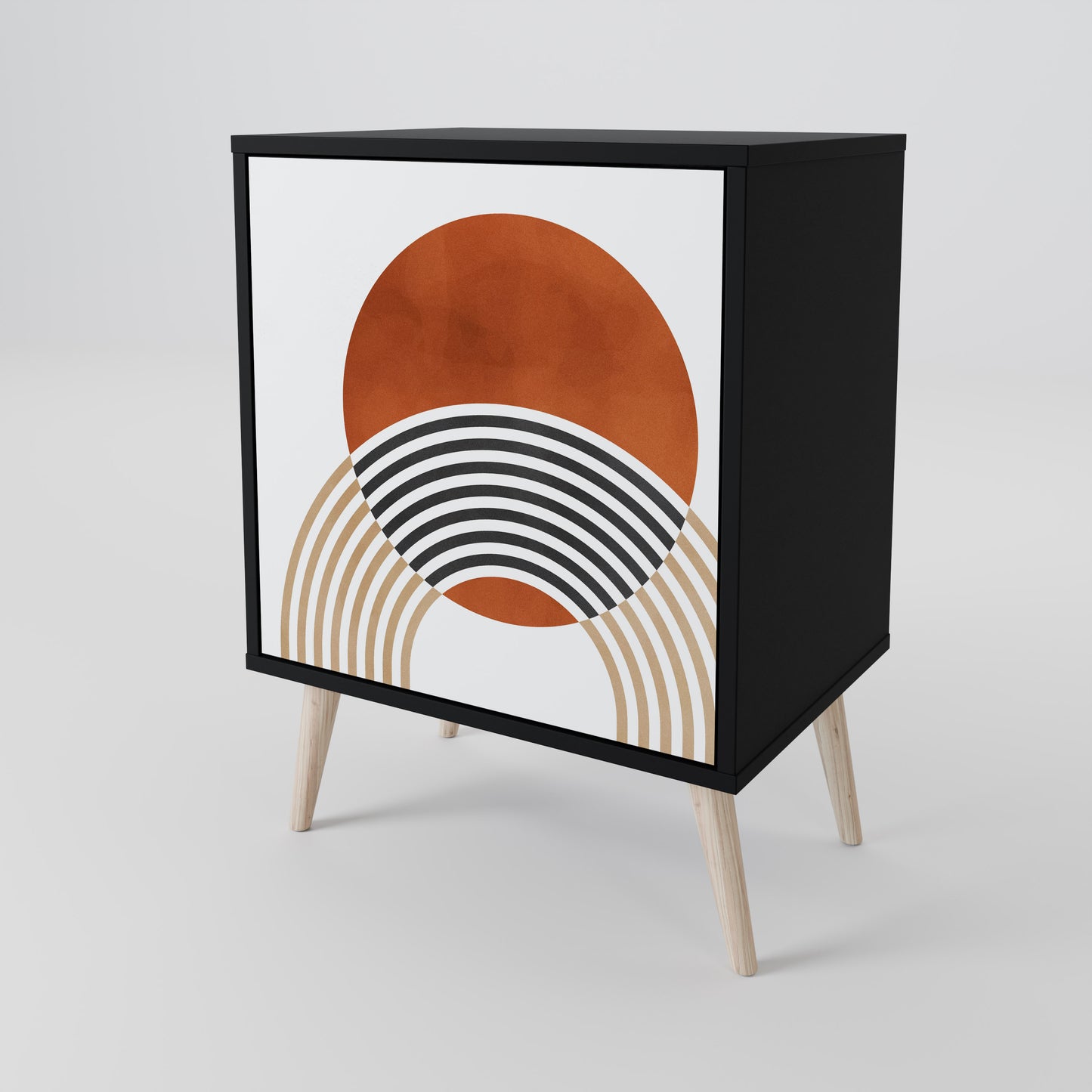 CIRCLE RHYTM 1-Door Sideboard