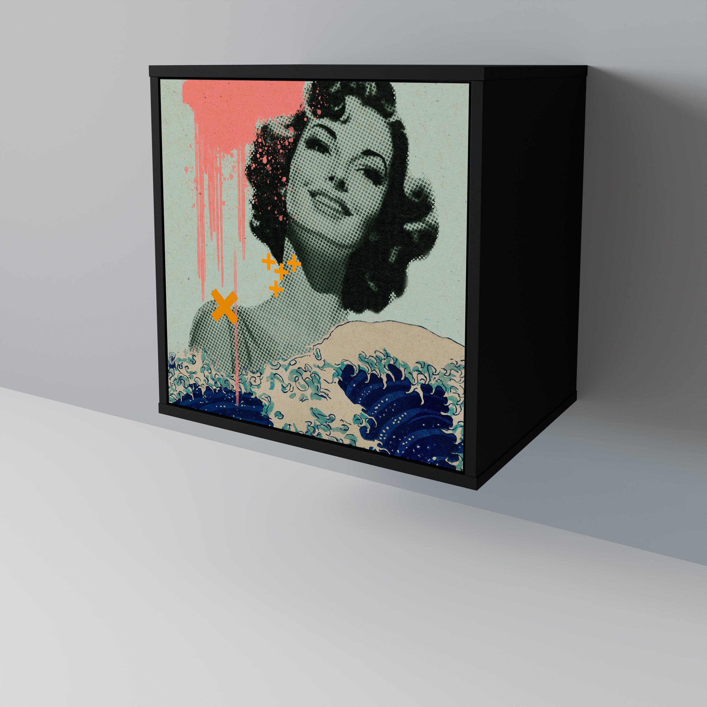 KANAGAWA BEAUTY 1-Door Sideboard