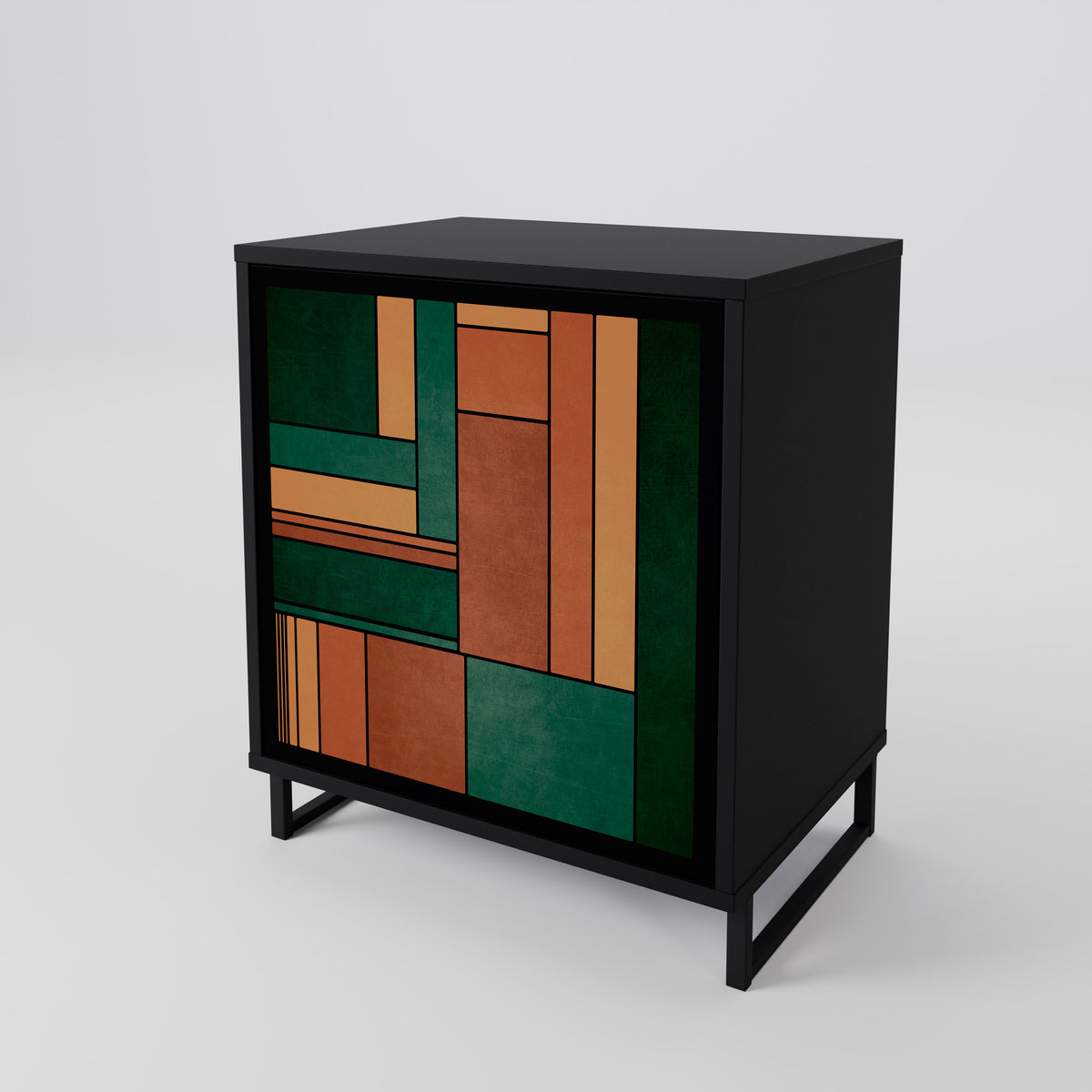 EARTHY FIGURES 1-Door Sideboard