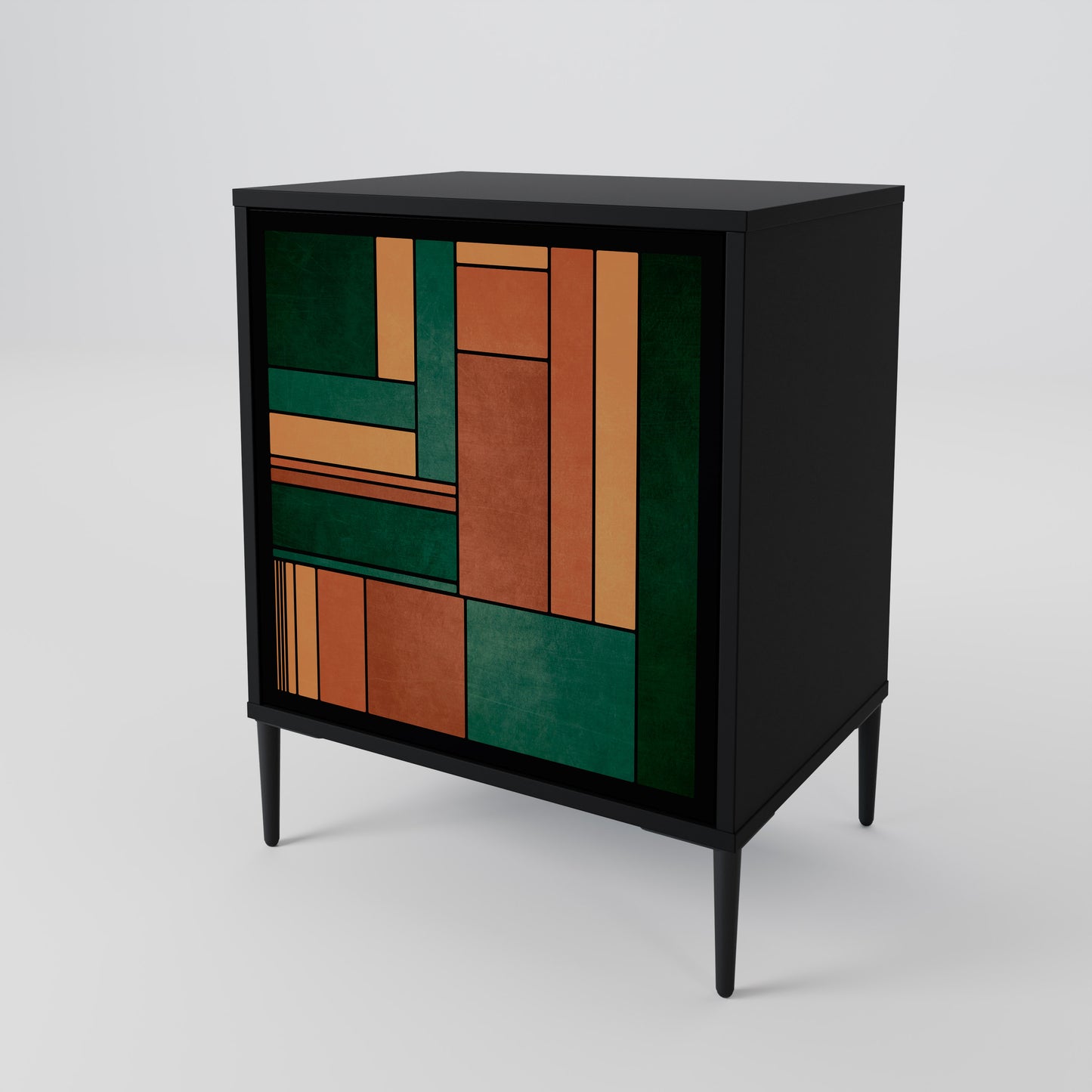 EARTHY FIGURES 1-Door Sideboard
