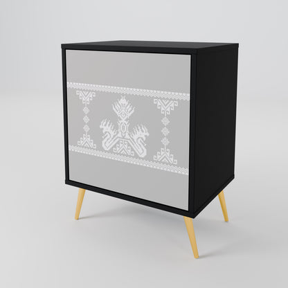 THAI GRAY 1-Door Sideboard