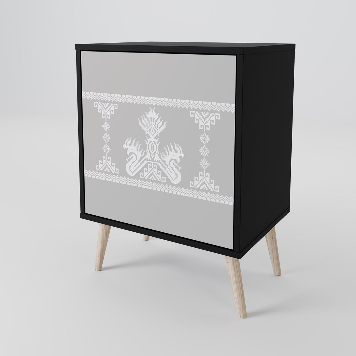 THAI GRAY 1-Door Sideboard