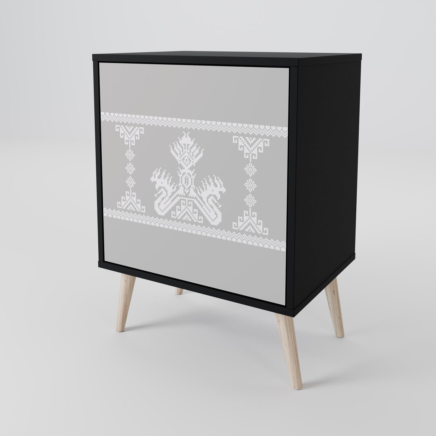 THAI GRAY 1-Door Sideboard