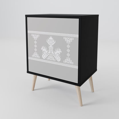 THAI GRAY 1-Door Sideboard
