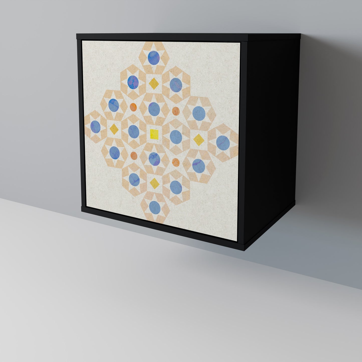 PATTERNED PRISM 1-Door Sideboard