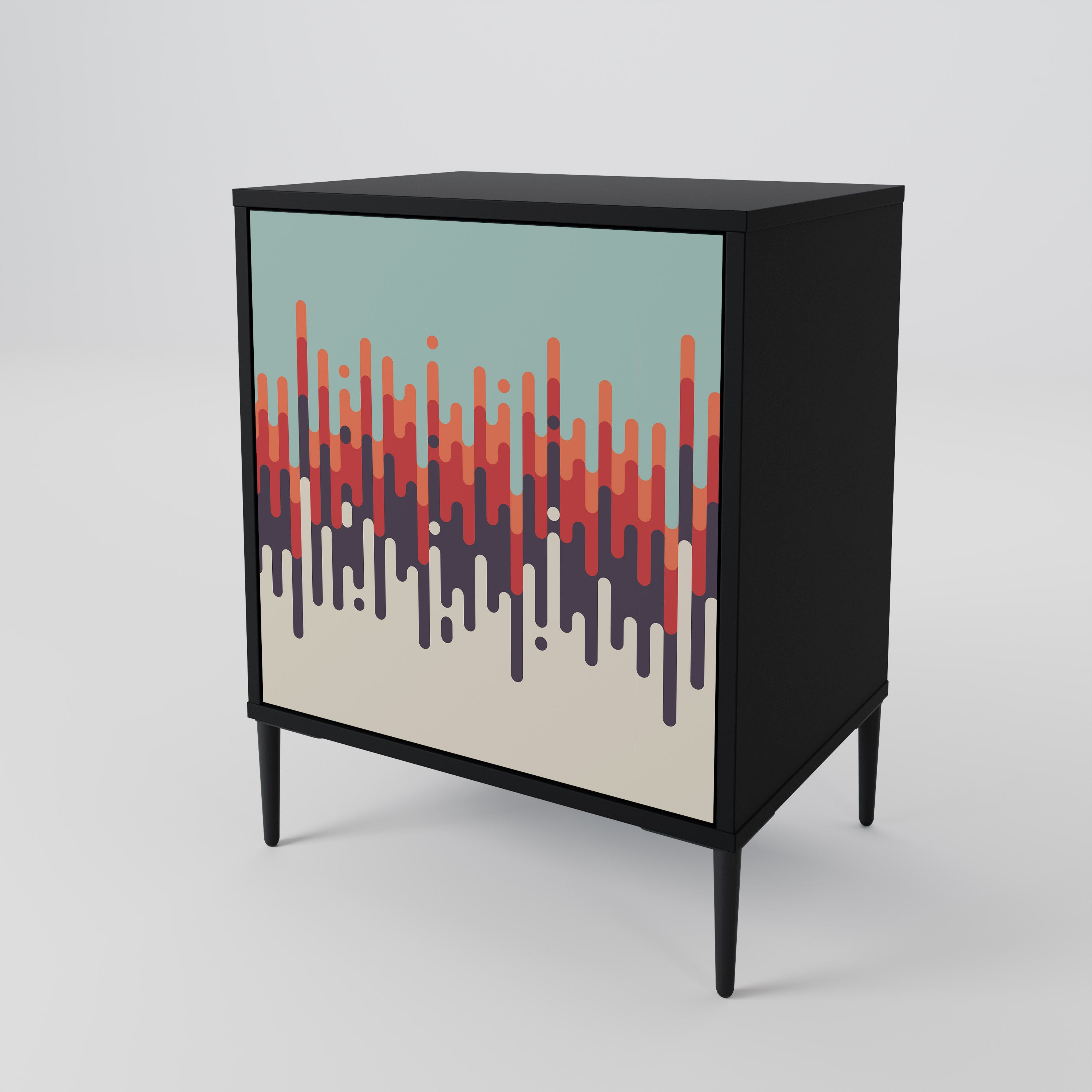 CHROMA CONTOURS 1-Door Sideboard
