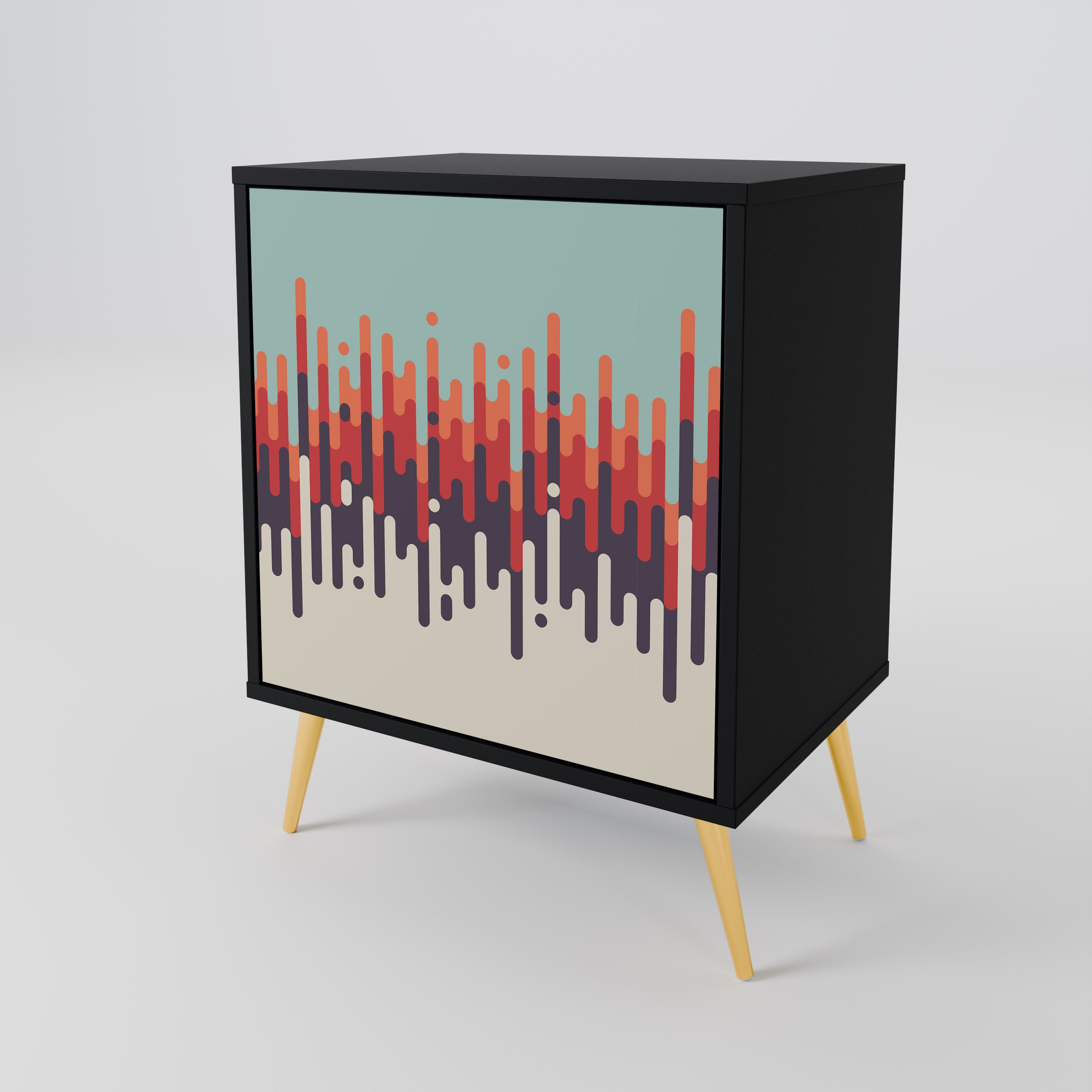 CHROMA CONTOURS 1-Door Sideboard