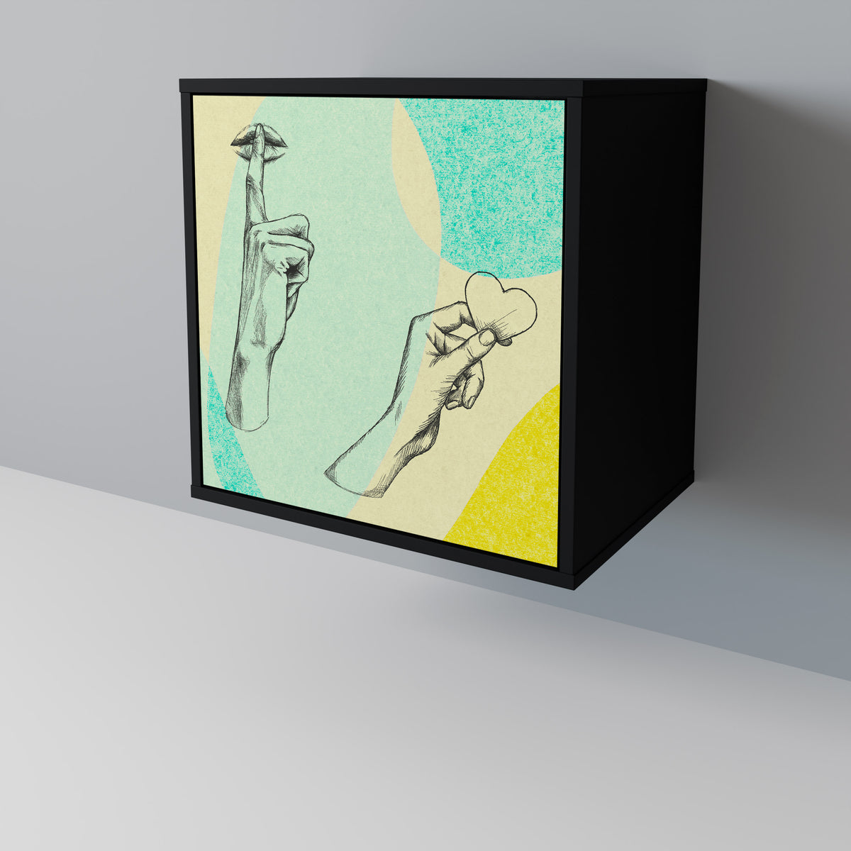 BODY LANGUAGE 1-Door Sideboard