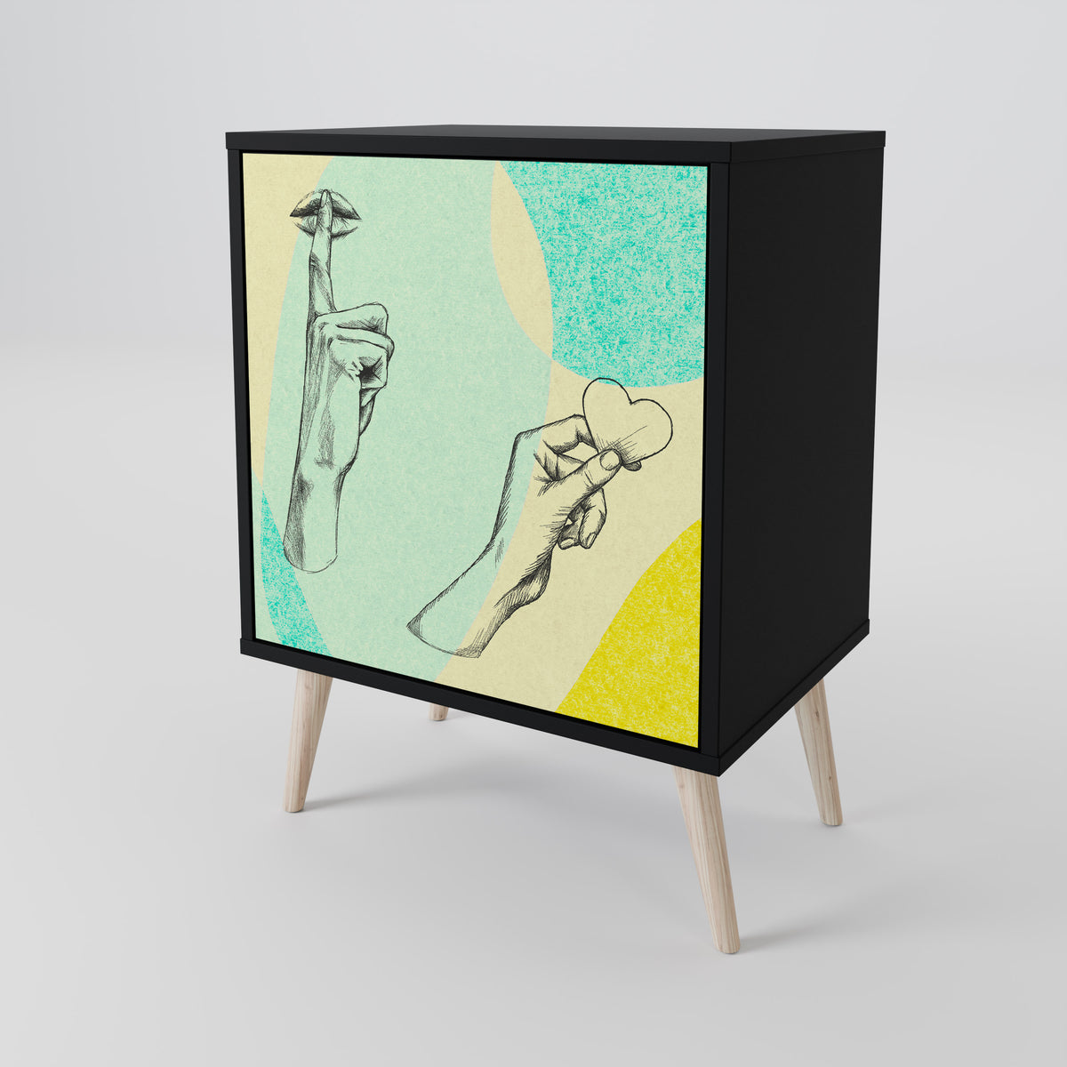 BODY LANGUAGE 1-Door Sideboard