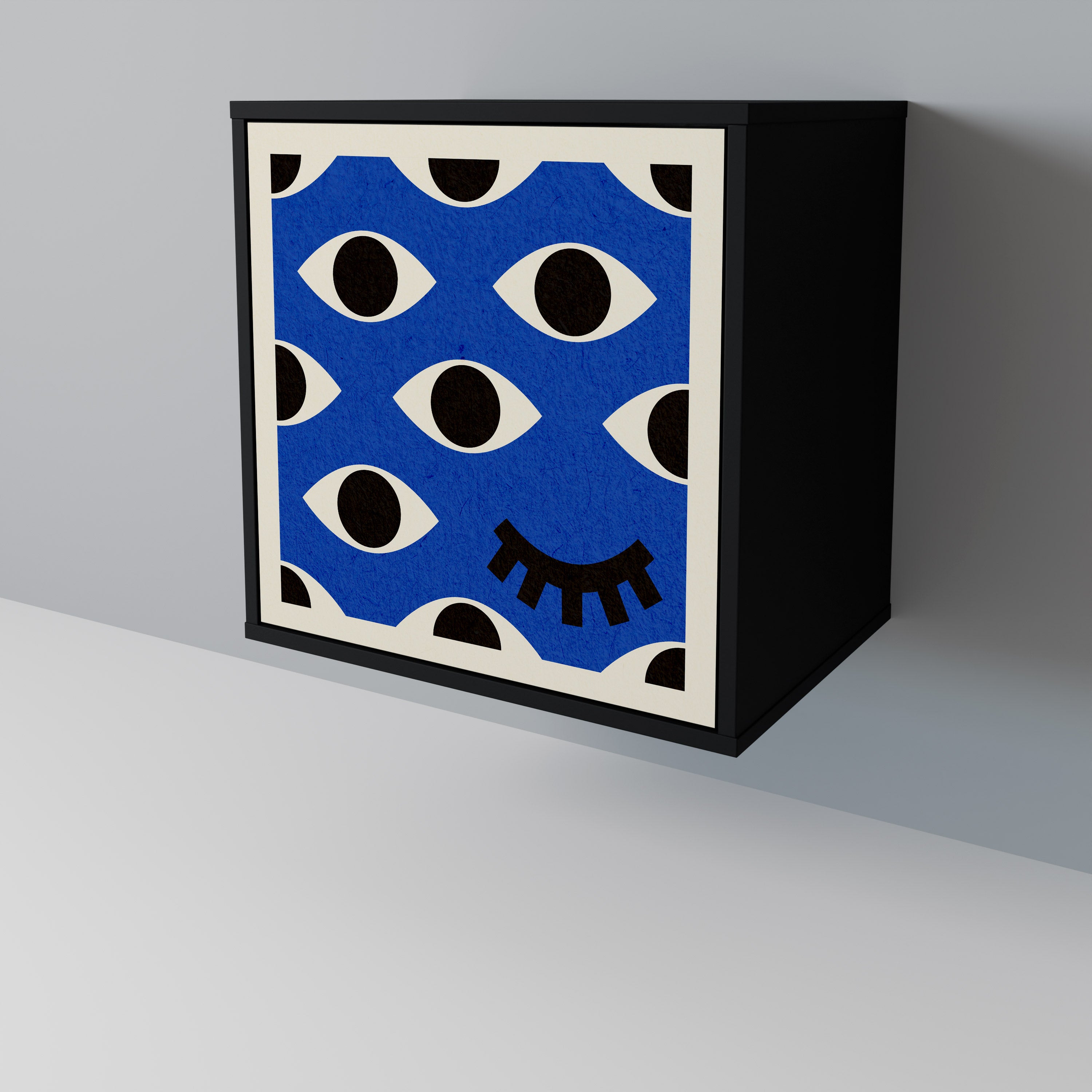 GEOMETRIC EYES 1-Door Sideboard